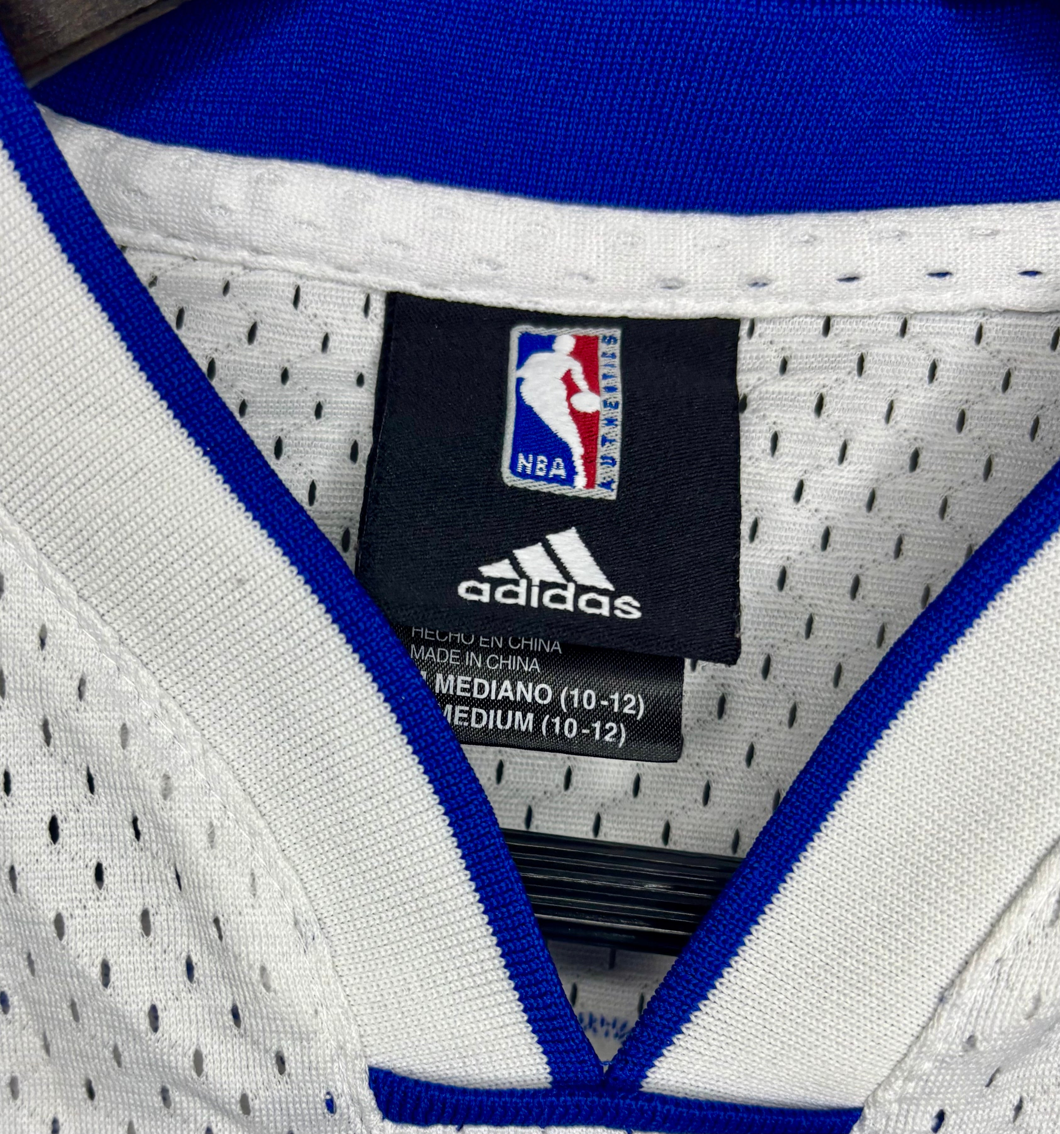 Adidas NBA Vintage Detroit Pistons Jersey #32 Richard Hamilton Weiß Größe M Kinder