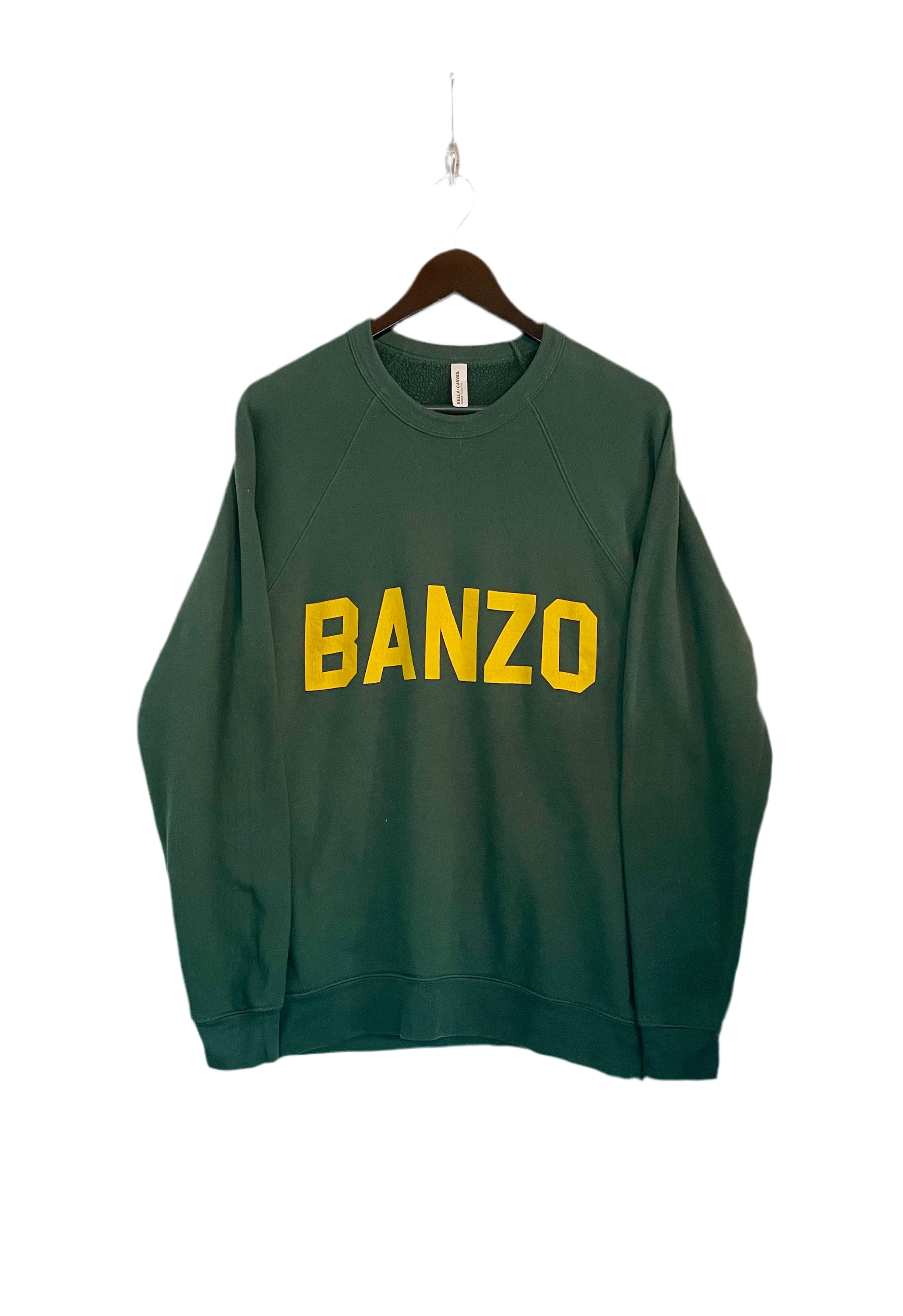 Bella+Canvas Sweater Banzo Grün Größe L