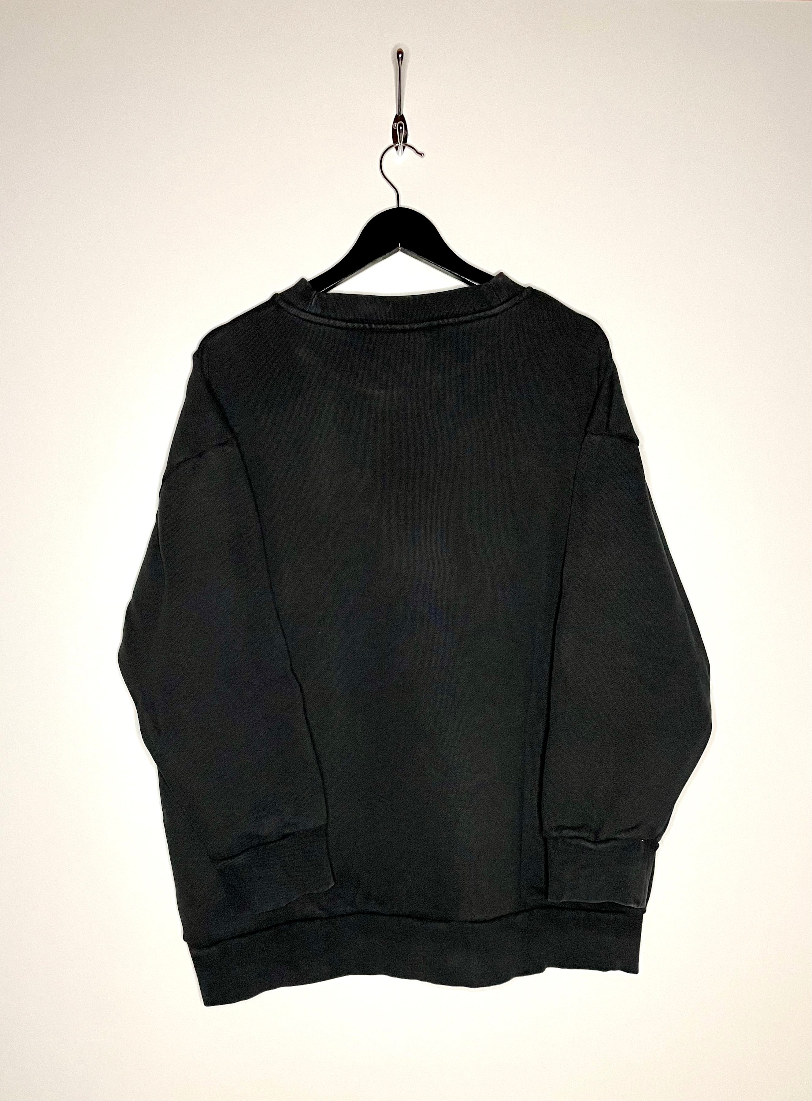 Adidas Oversize Sweater Schwarz Größe M