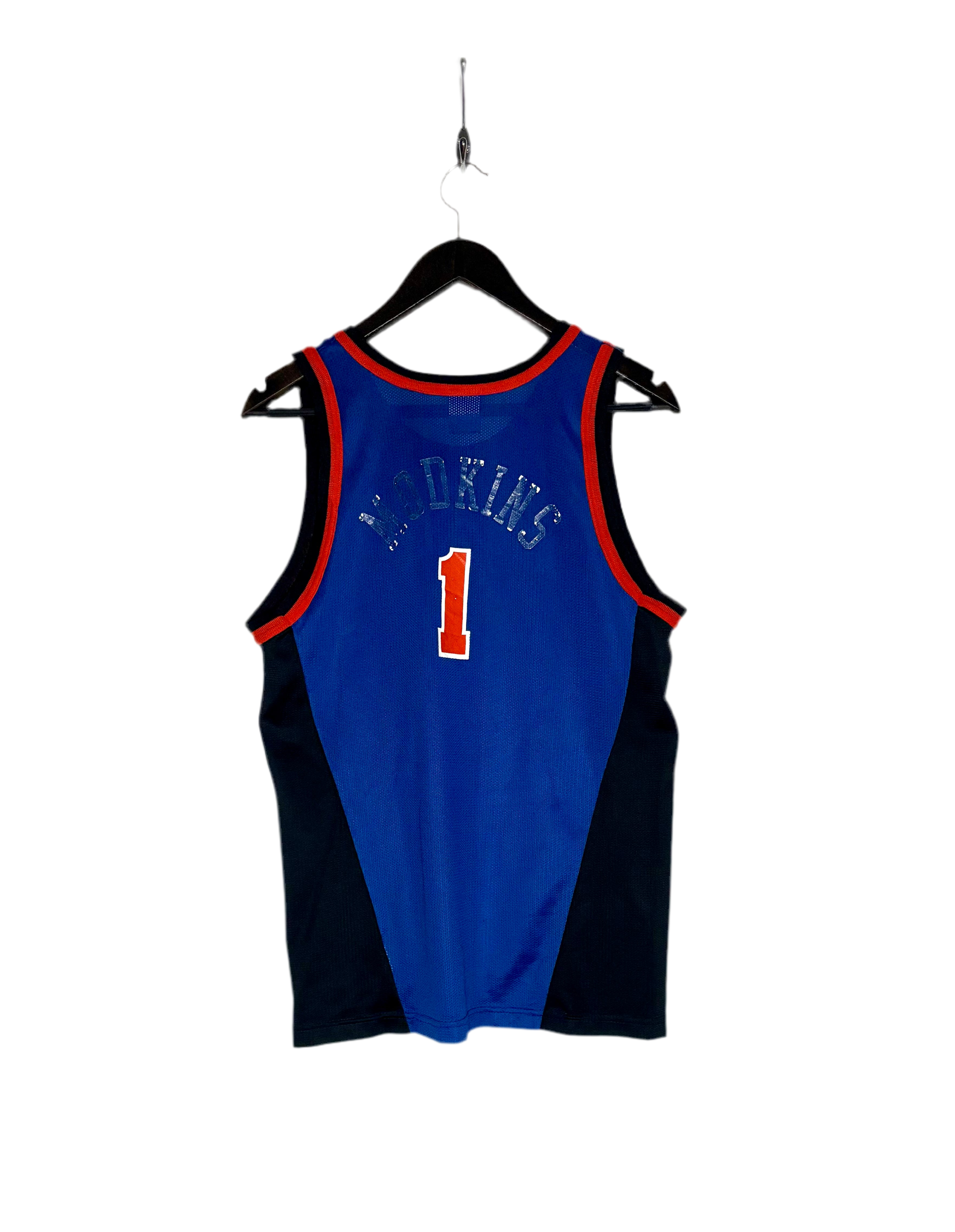 Champion NBA Vintage New York Knicks Jersey #1 Modkins Blau Größe XL Kinder
