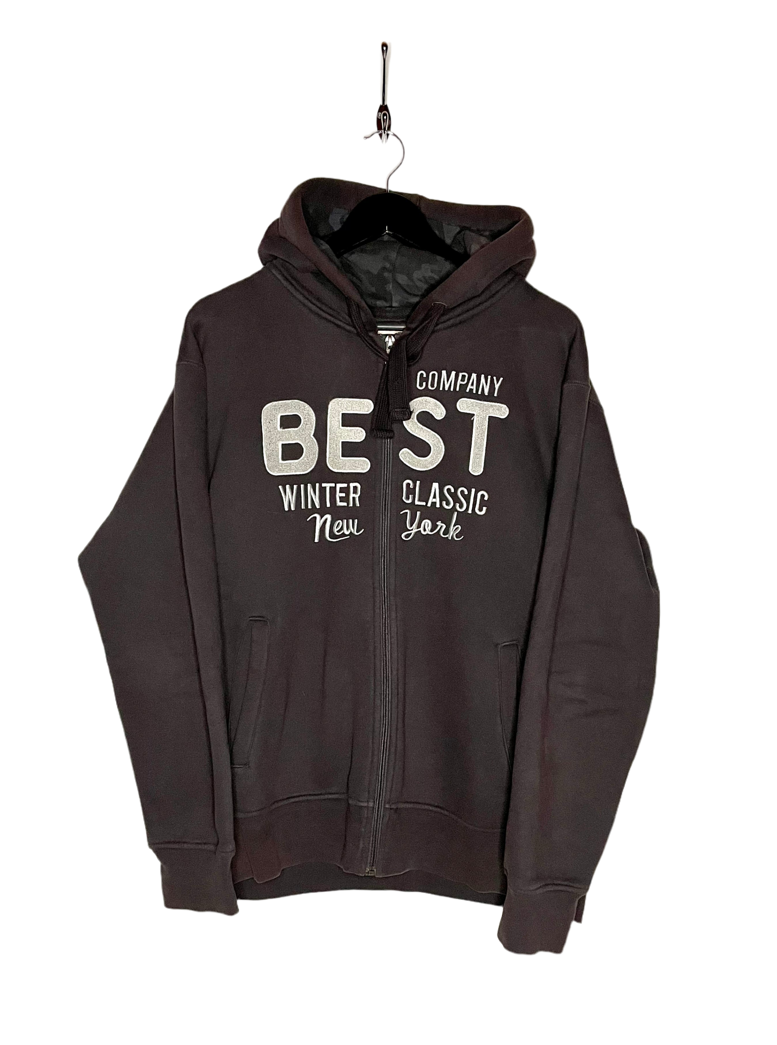 Best Company Vintage Sweatshirt Jacke Braun Größe XXL Kinder