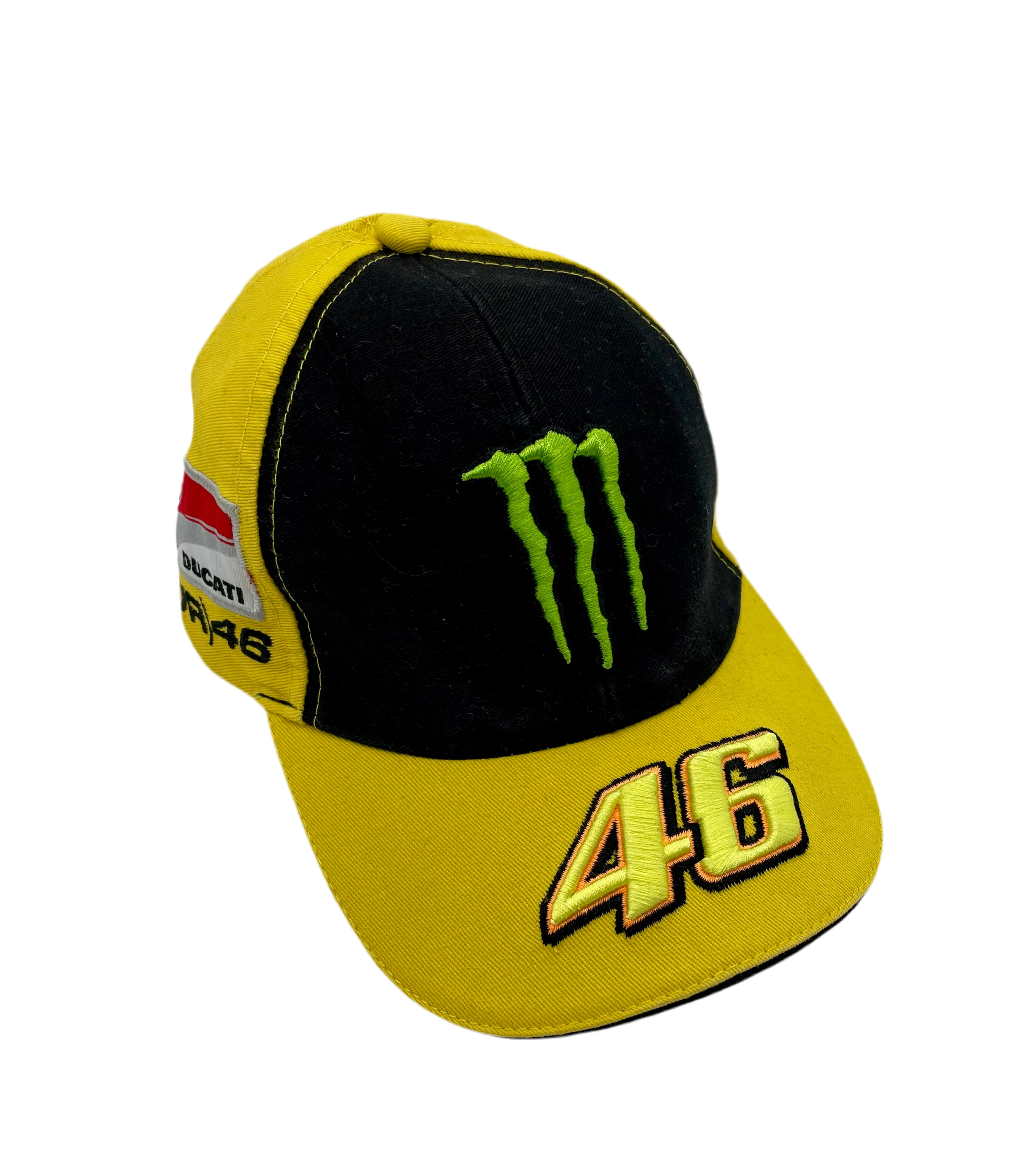 Monster Strapback Valentino Rossi #46 Gelb Schwarz One Size