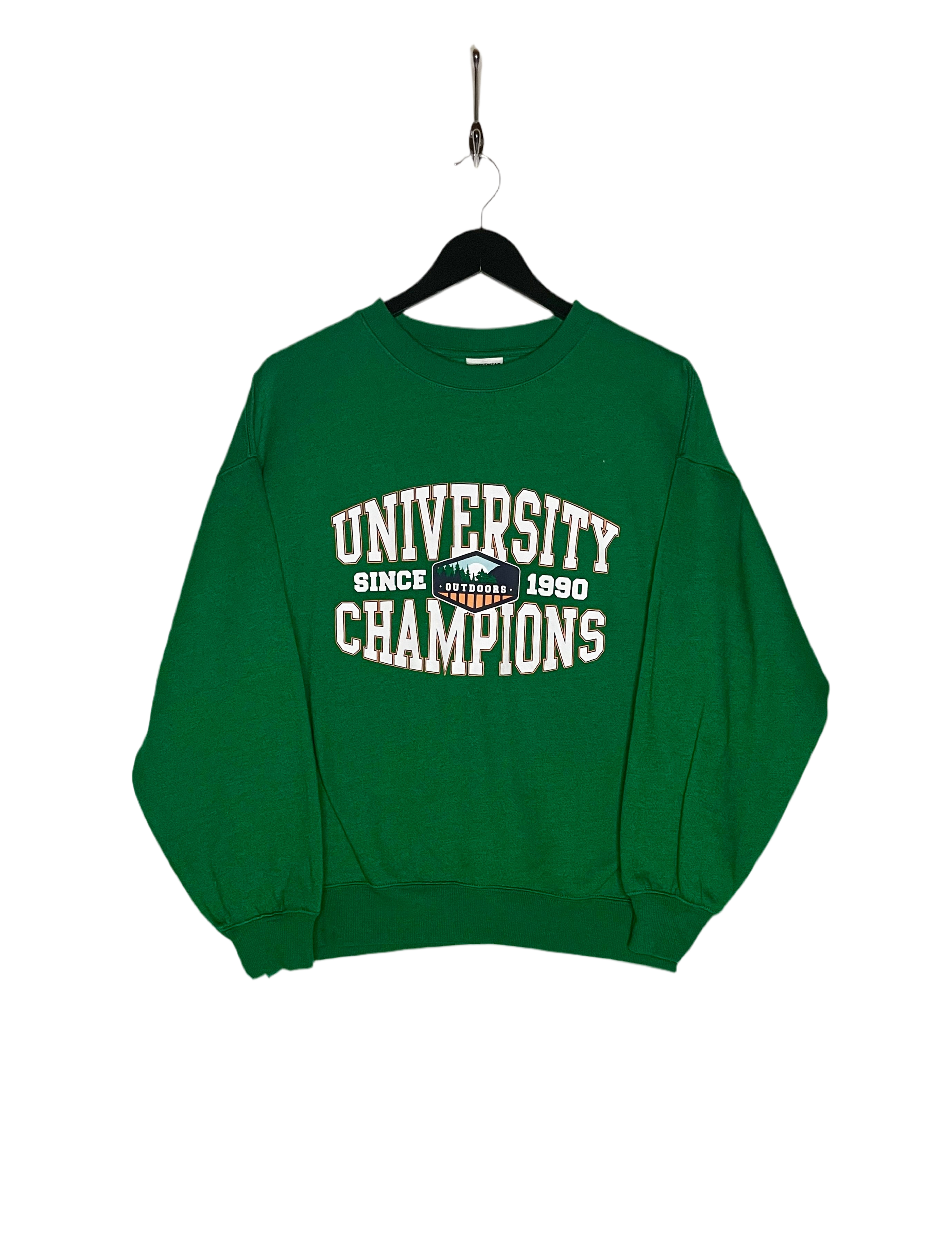 Streetwear Society Sweater University Champions Grün Größe S