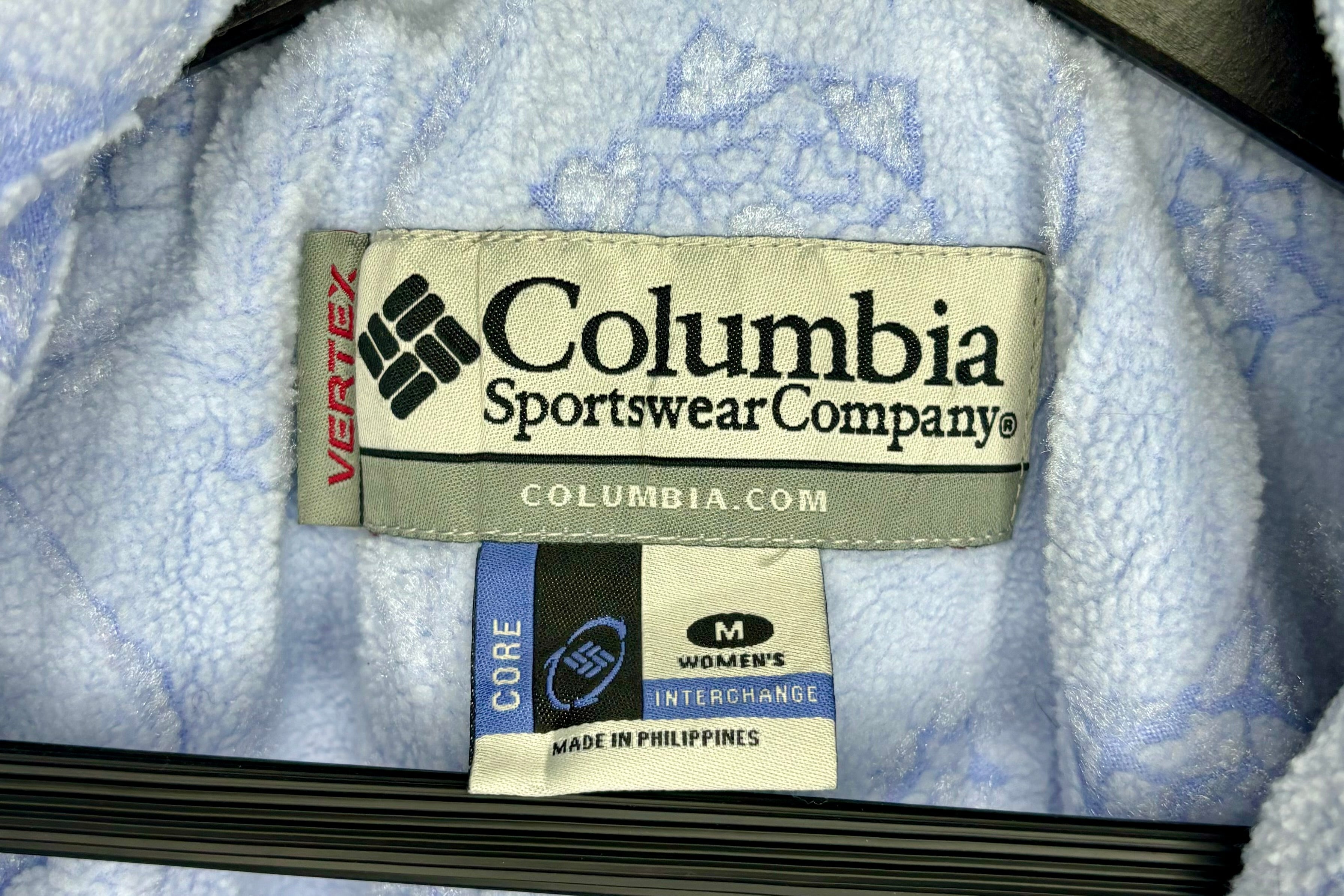 Columbia Vintage Winterjacke Damen Blau Größe M