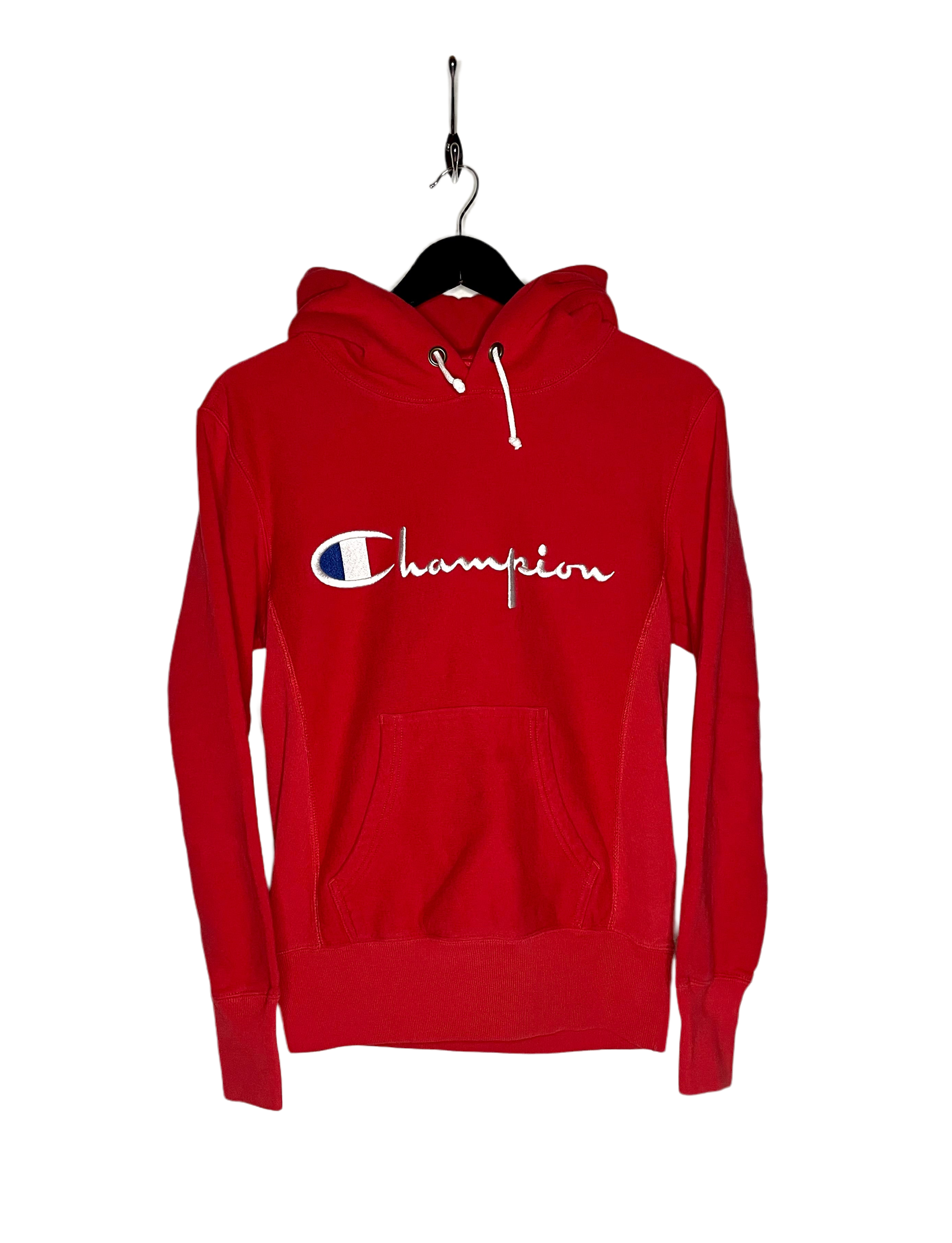 Champion Sudadera Con Capucha Bordada Rojo Talla XS