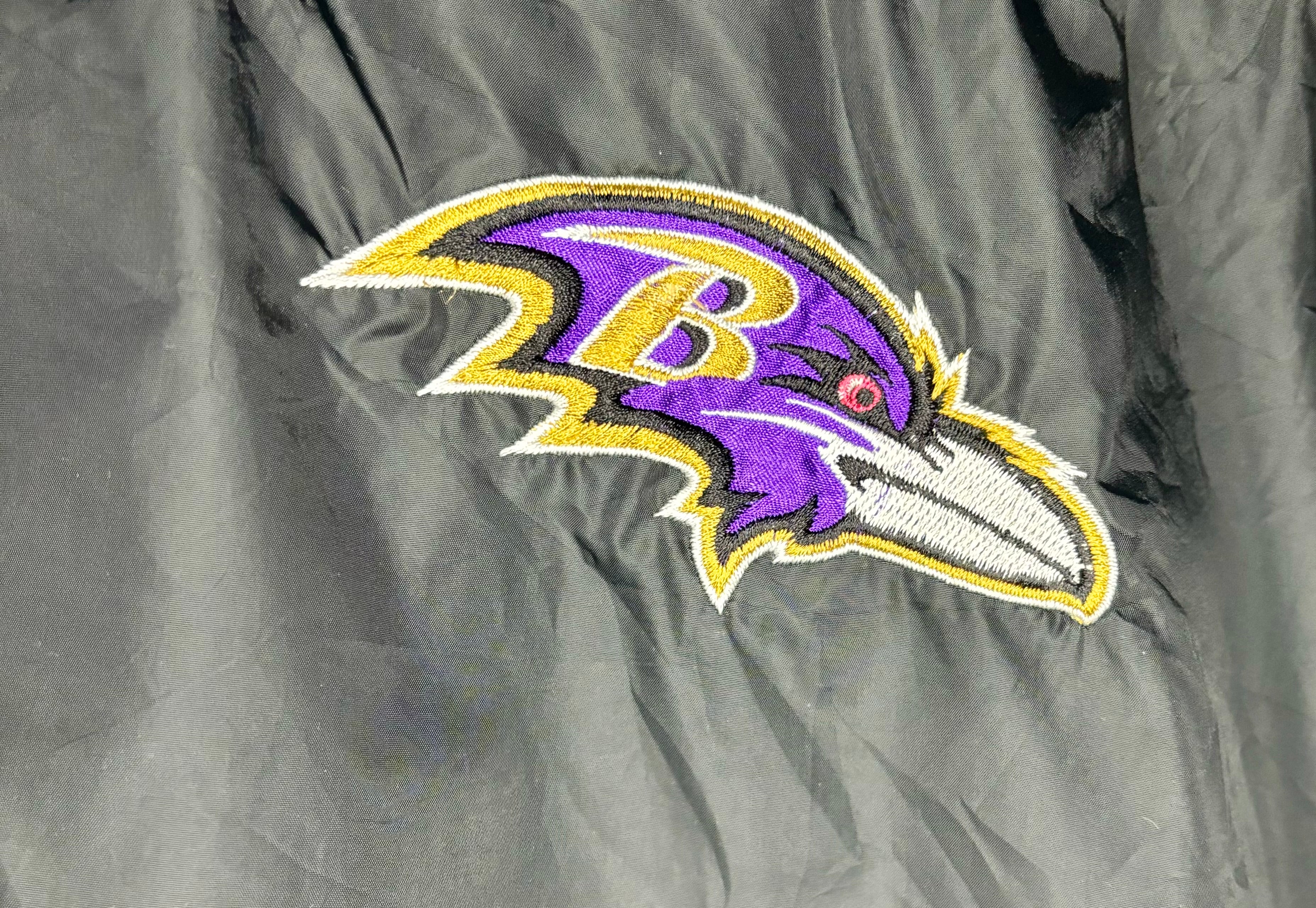 NFL Vintage Baltimore Ravens Sweater Schwarz Größe XL