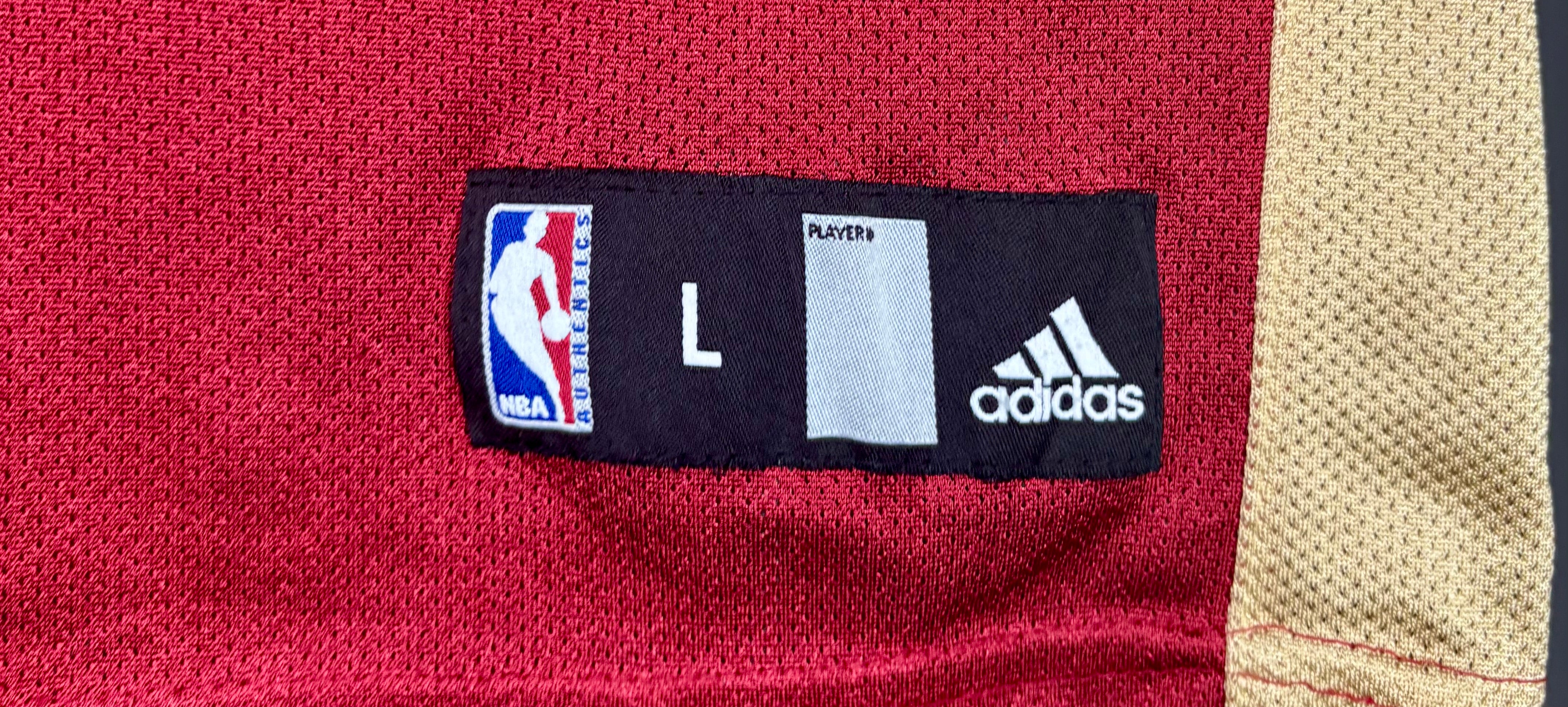 Adidas Vintage Cleveland Cavaliers Jersey #23 LeBron James Rot Größe L Kinder