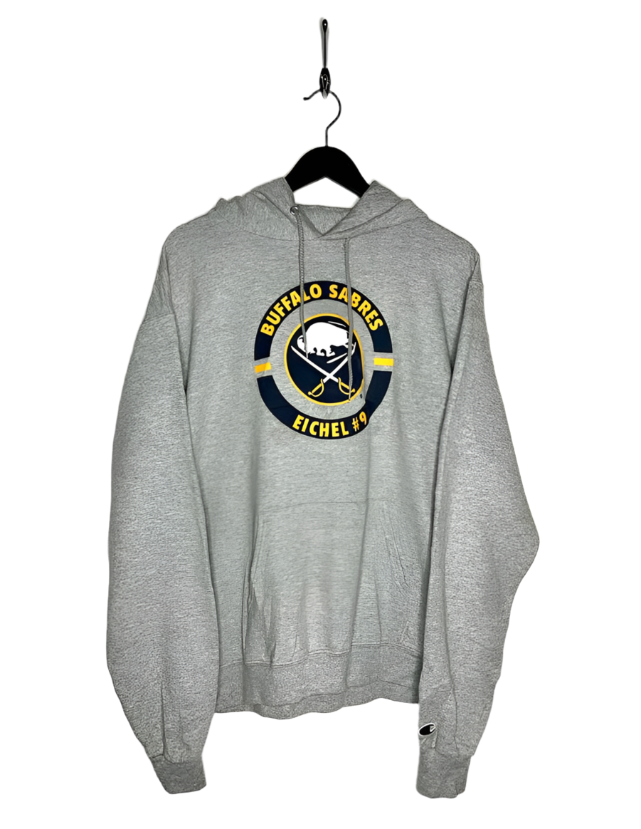Champion Buffalo Sabers Ice Hockey Jack Eichel #9 Hoodie Size L