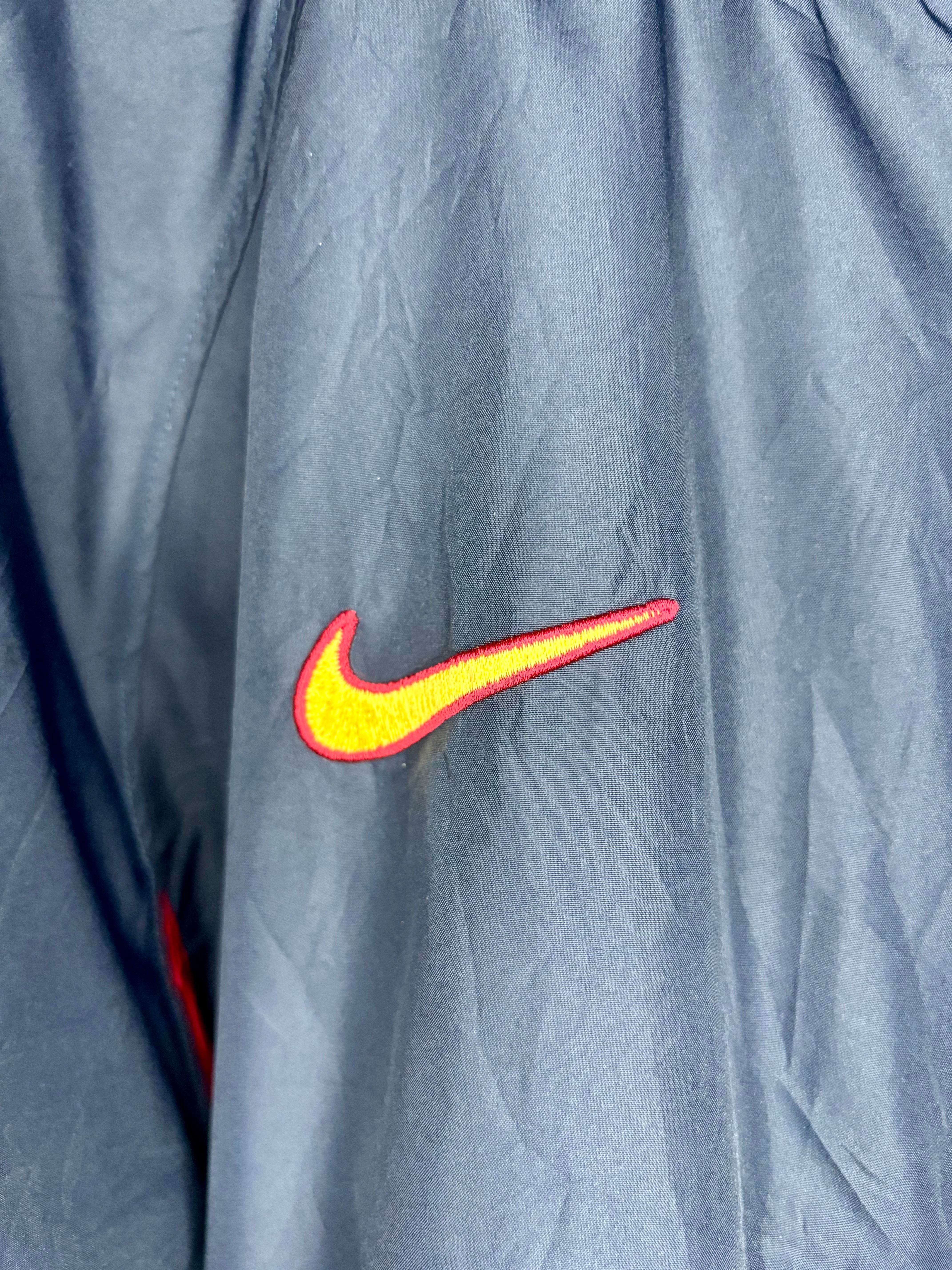 Nike Vintage FC Barcelona Trainingsjacke Rot/Blau Größe L