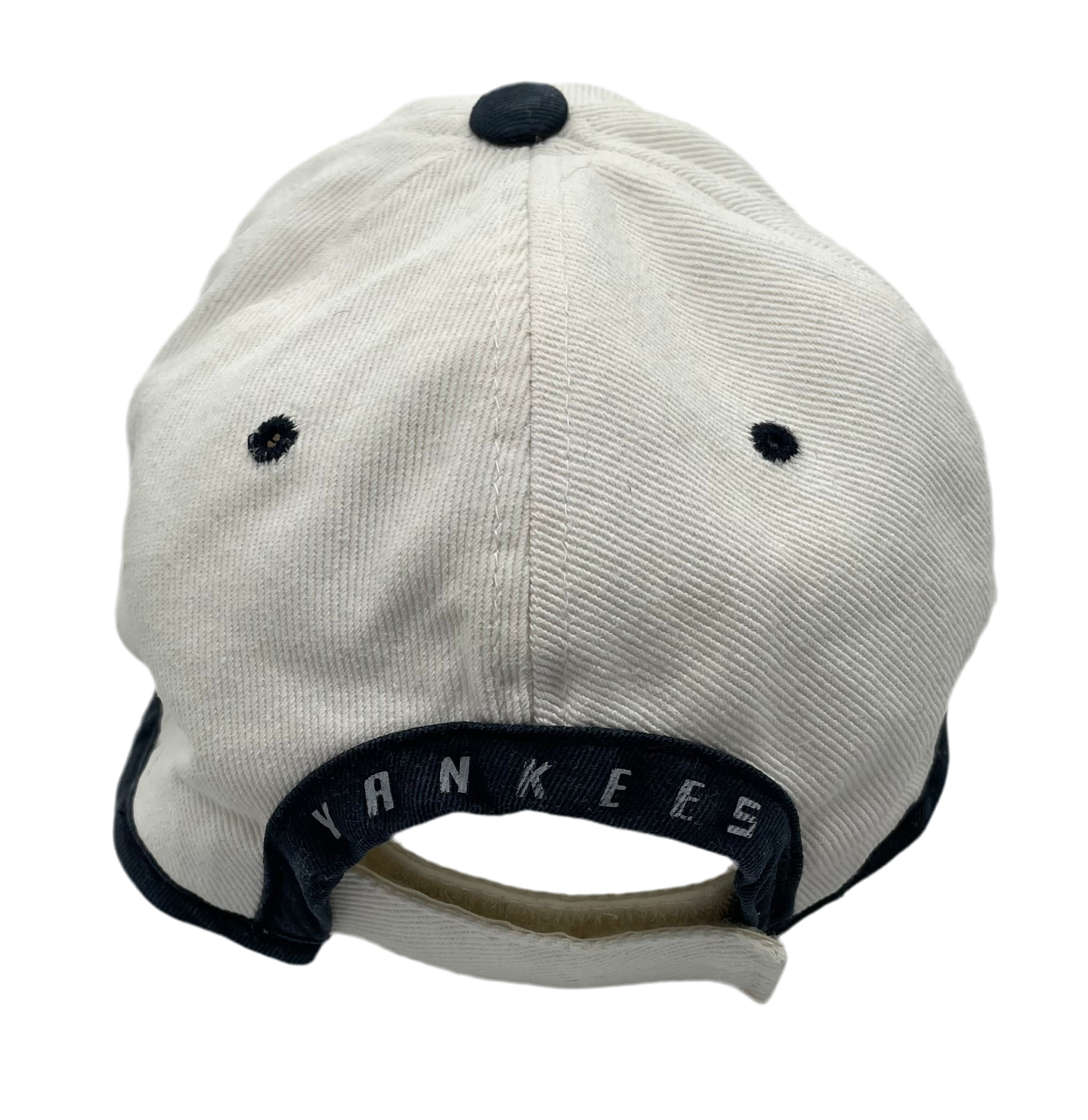 New York Yankees Strapback Weiß/Blau One Size