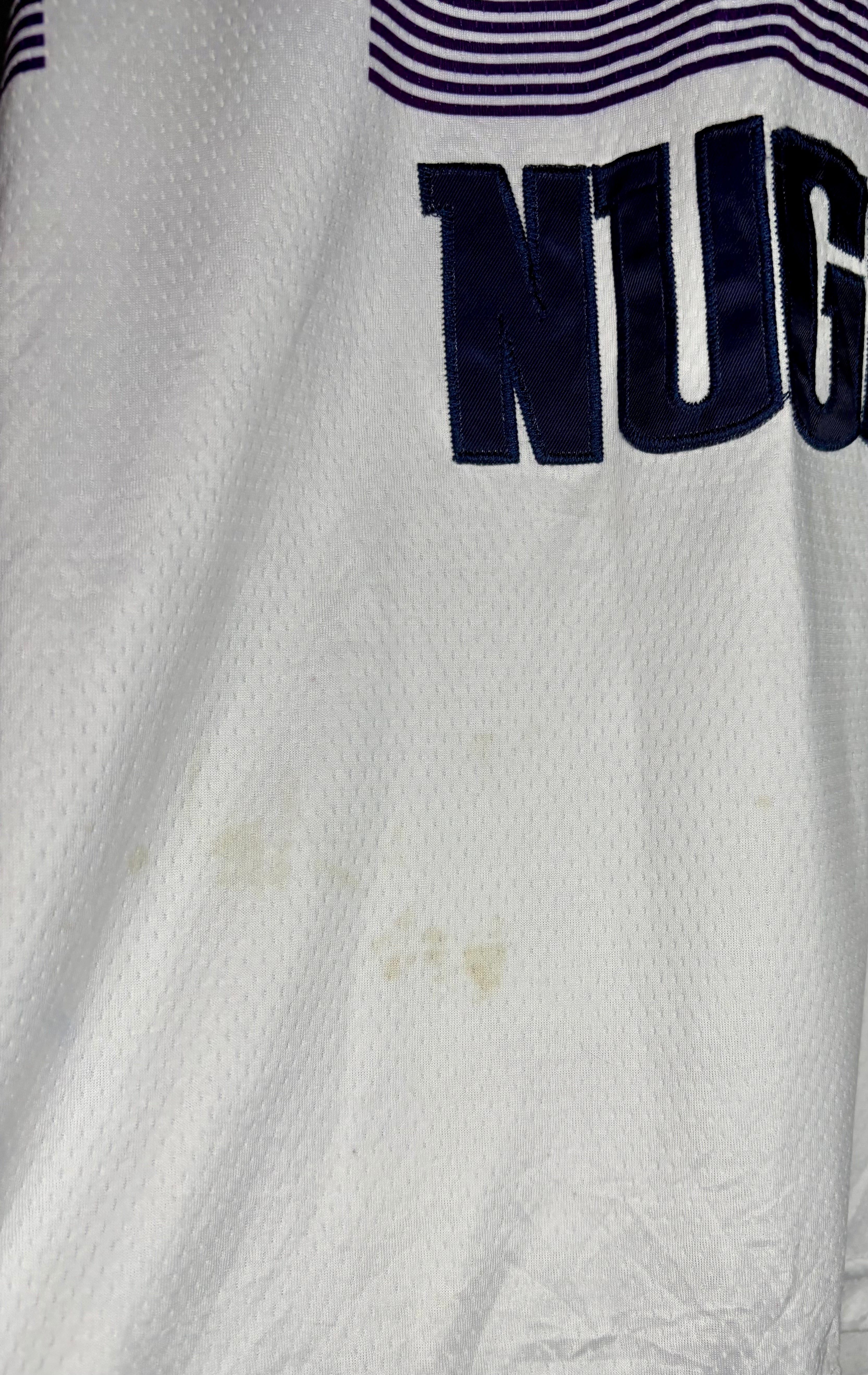 Nike NBA Denver Nuggets Jersey #27 Jamal Murray Weiß Größe L