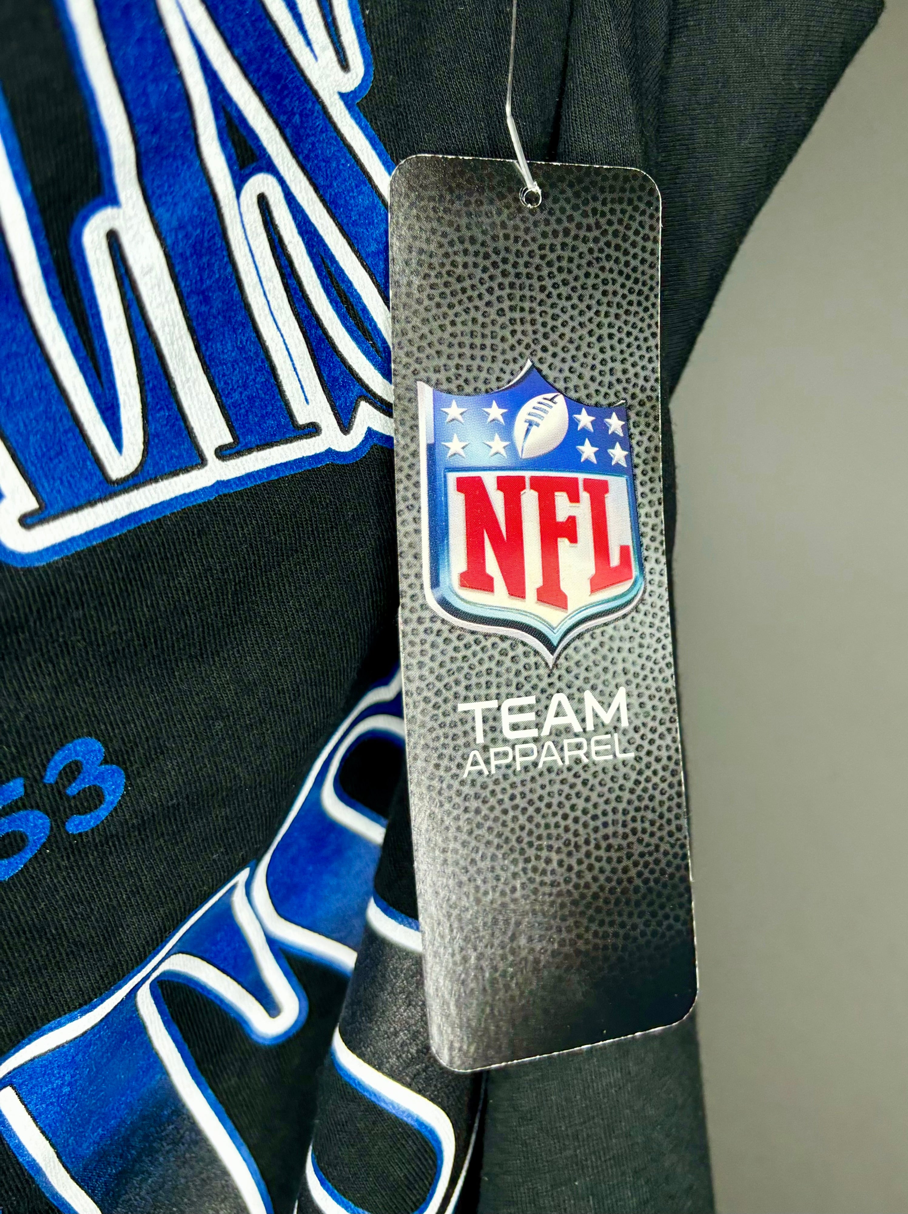 NFL Indianapolis Colts Football T-Shirt Schwarz Größe M Neu