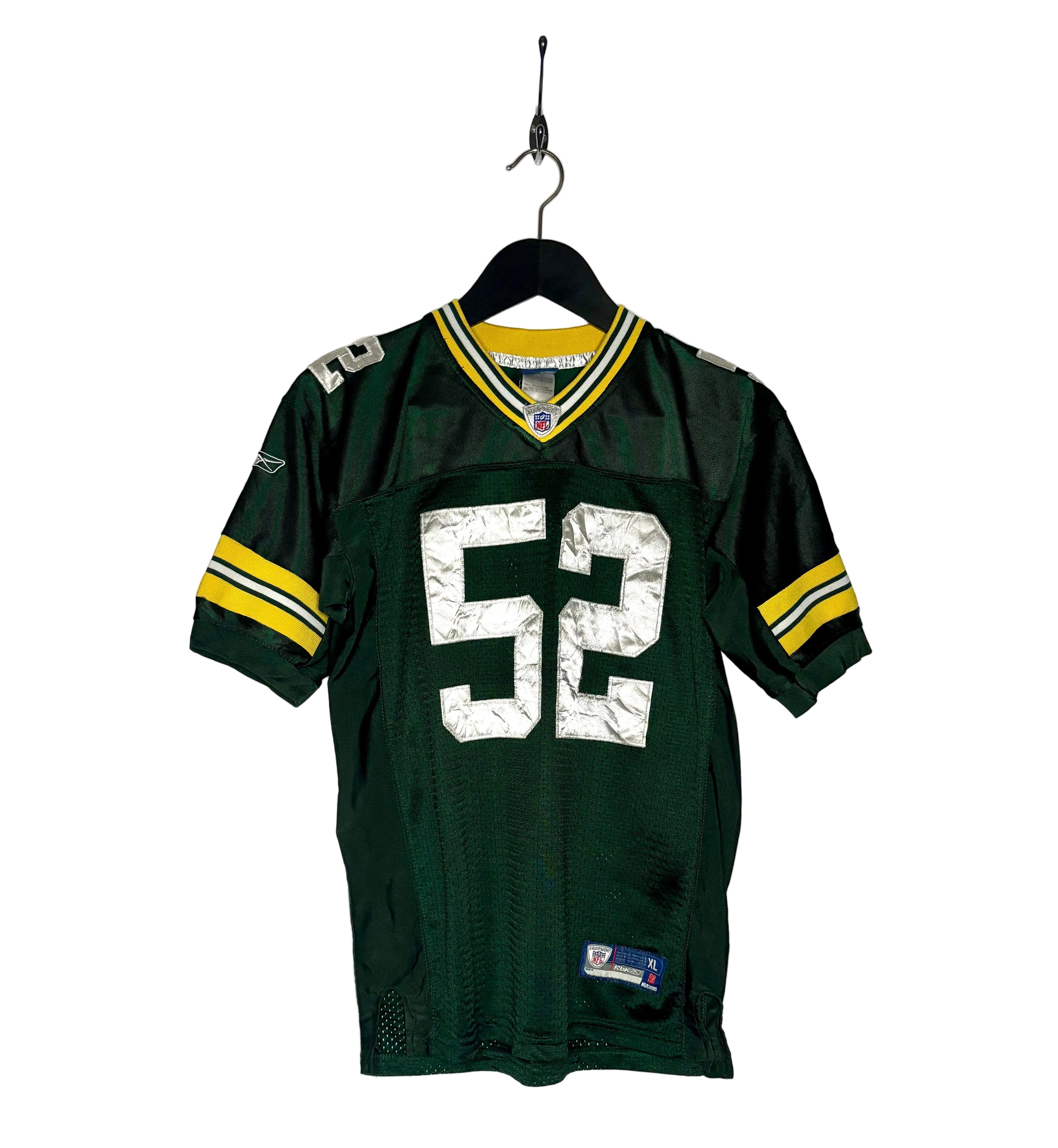 Reebok OnField Green Bay Packers Jersey #52 Clay Matthews Grün Größe XL Kinder