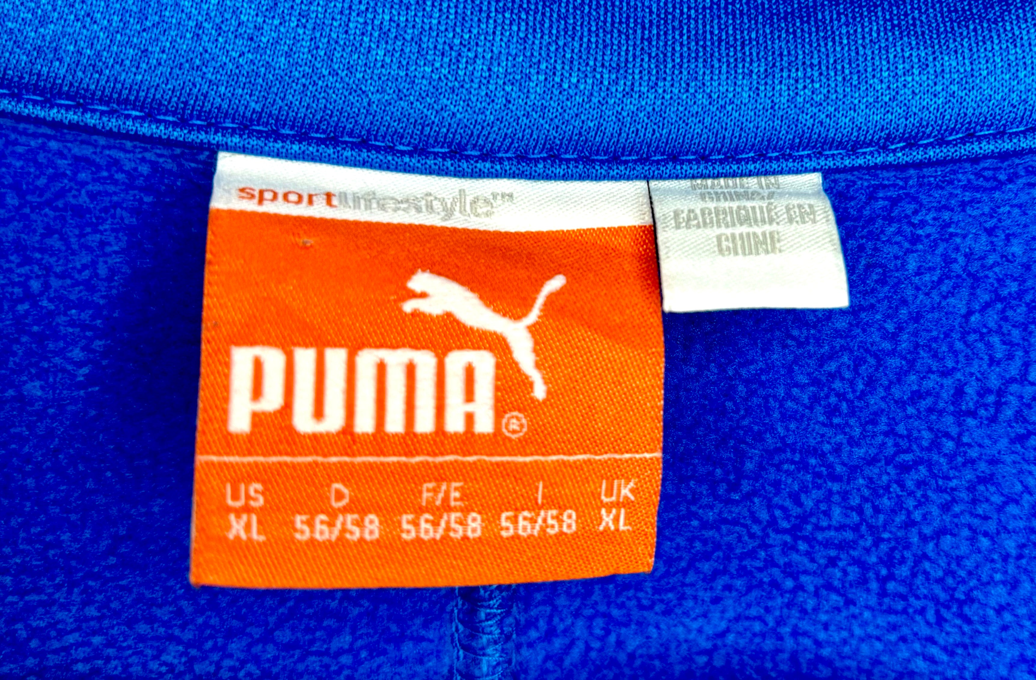 Puma Q-Zip Sweater Blau Größe XL