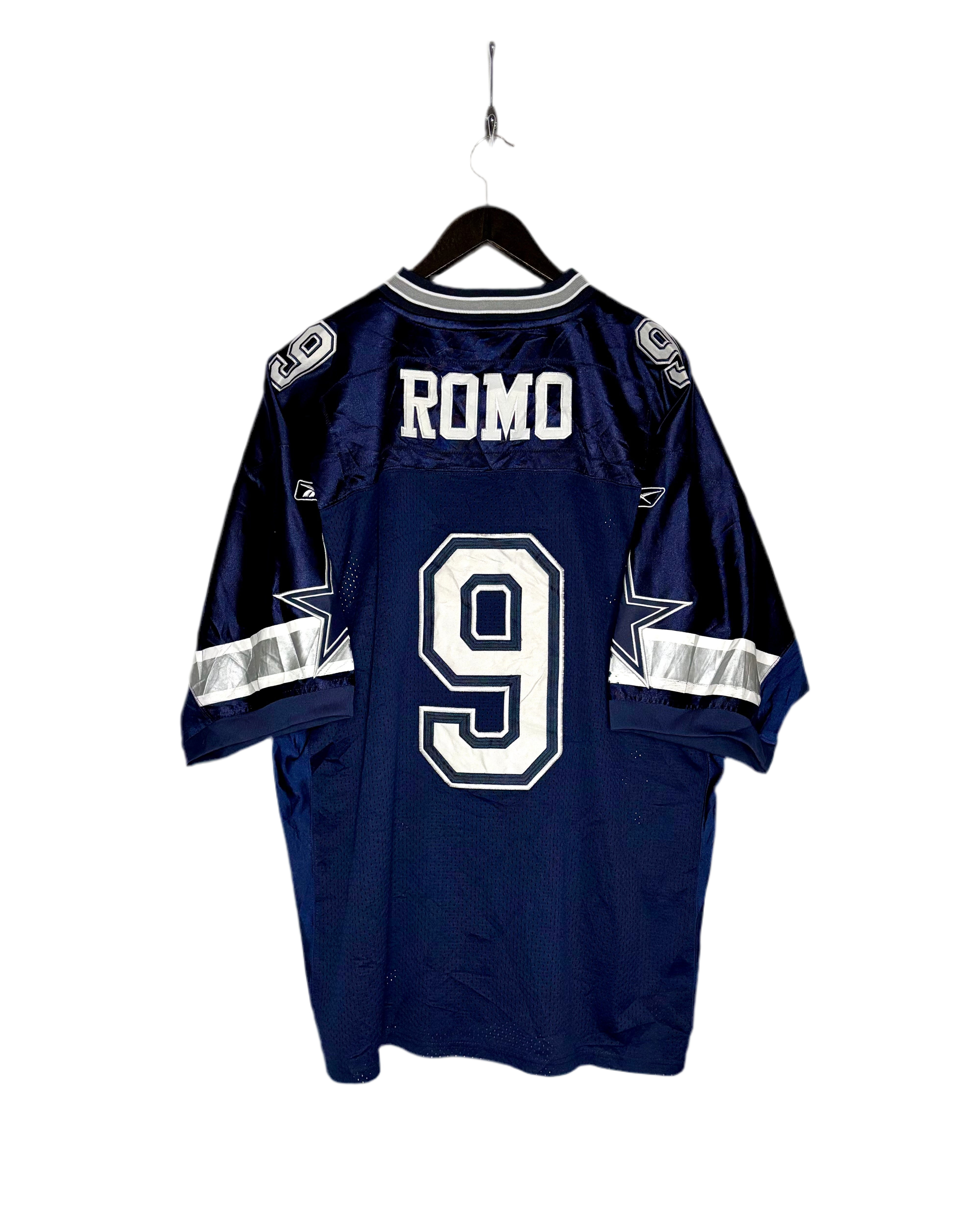 Reebok NFL Vintage Dallas Cowboys Jersey #9 Tony Romo Blau Größe XXL