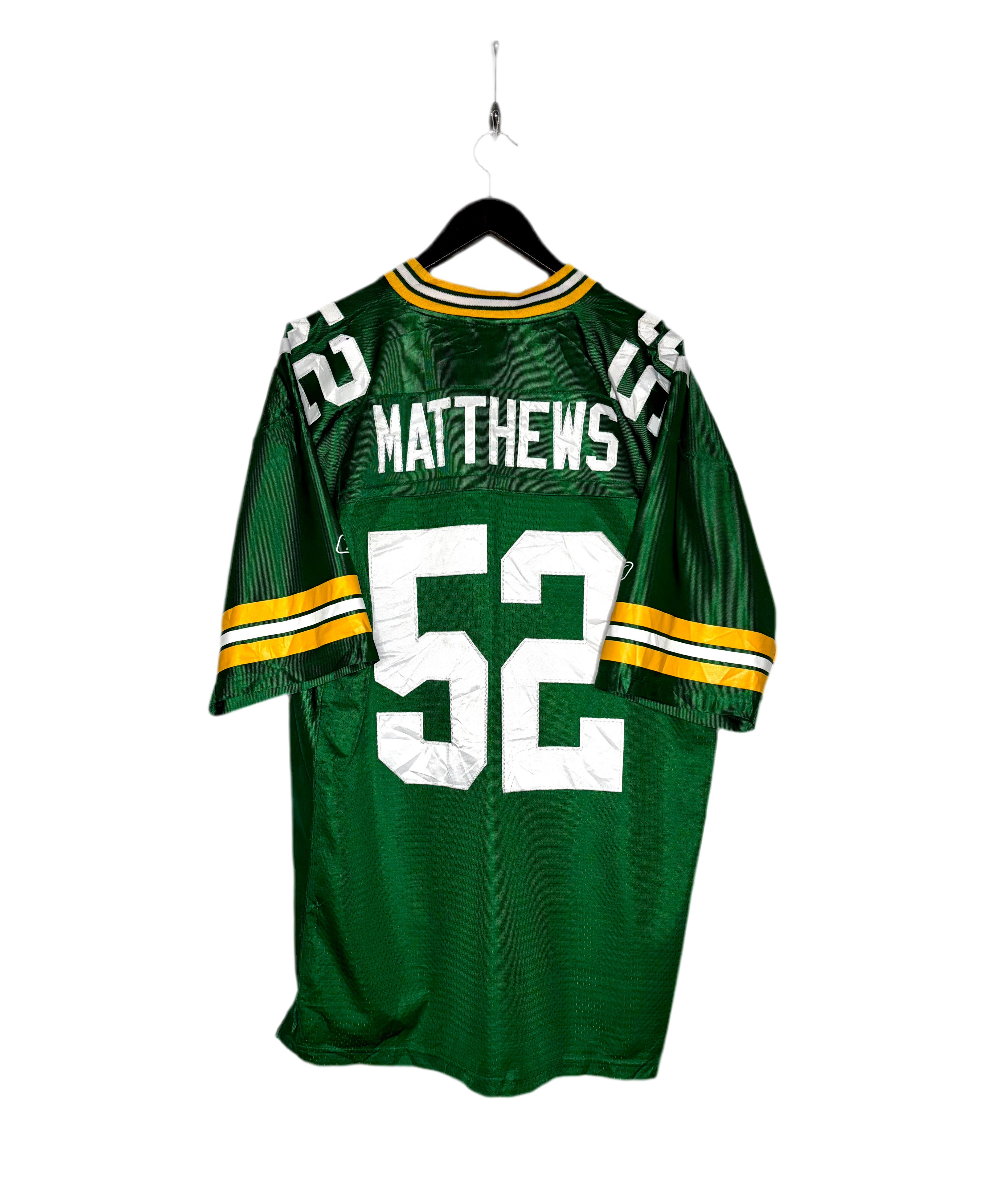 Reebok NFL OnField Green Bay Packers Jersey #52 Clay Matthews Grün Größe XL
