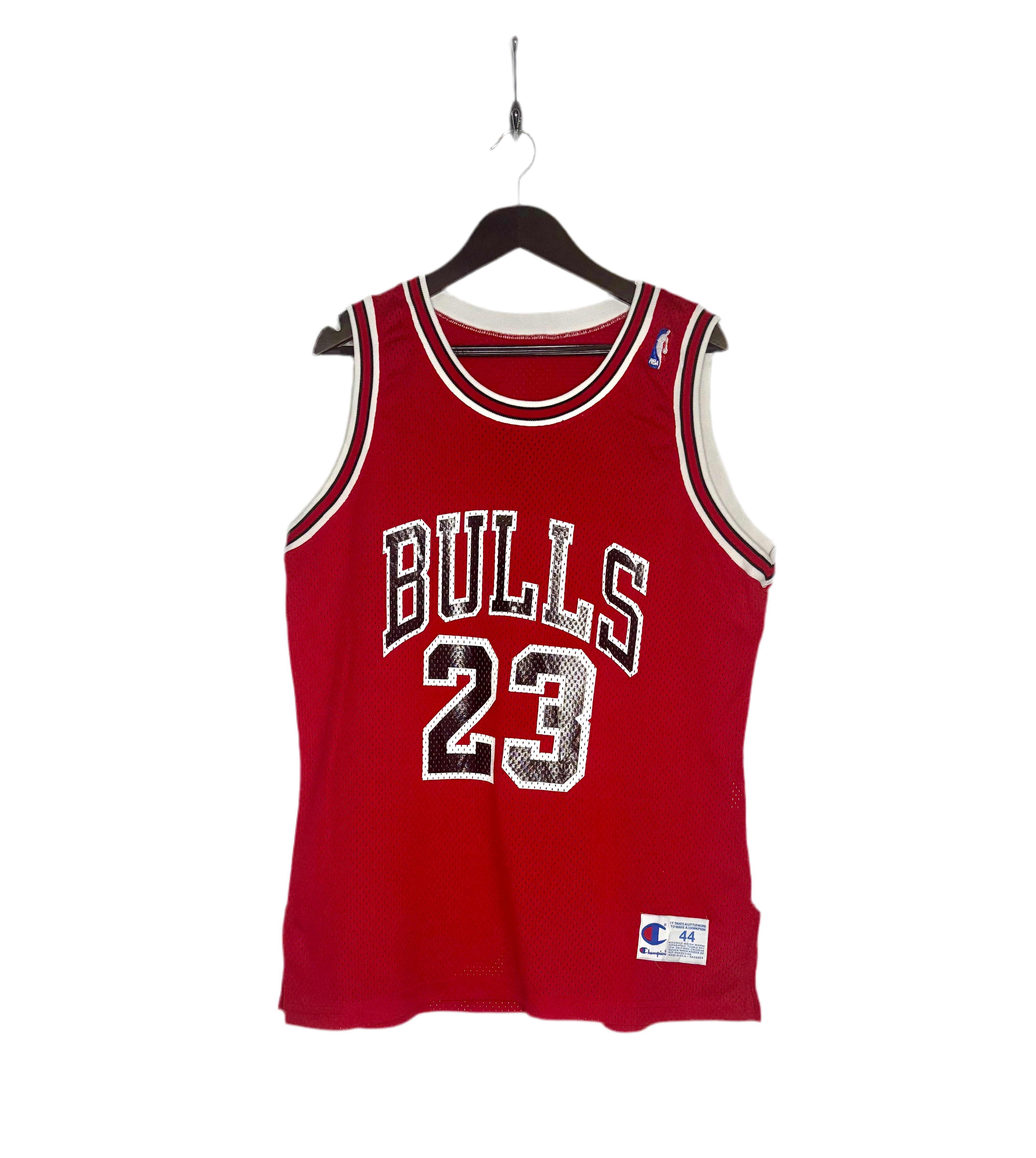 Champion NBA Vintage Chicago Bulls Jersey #23 Michael Jordan Rot Größe L