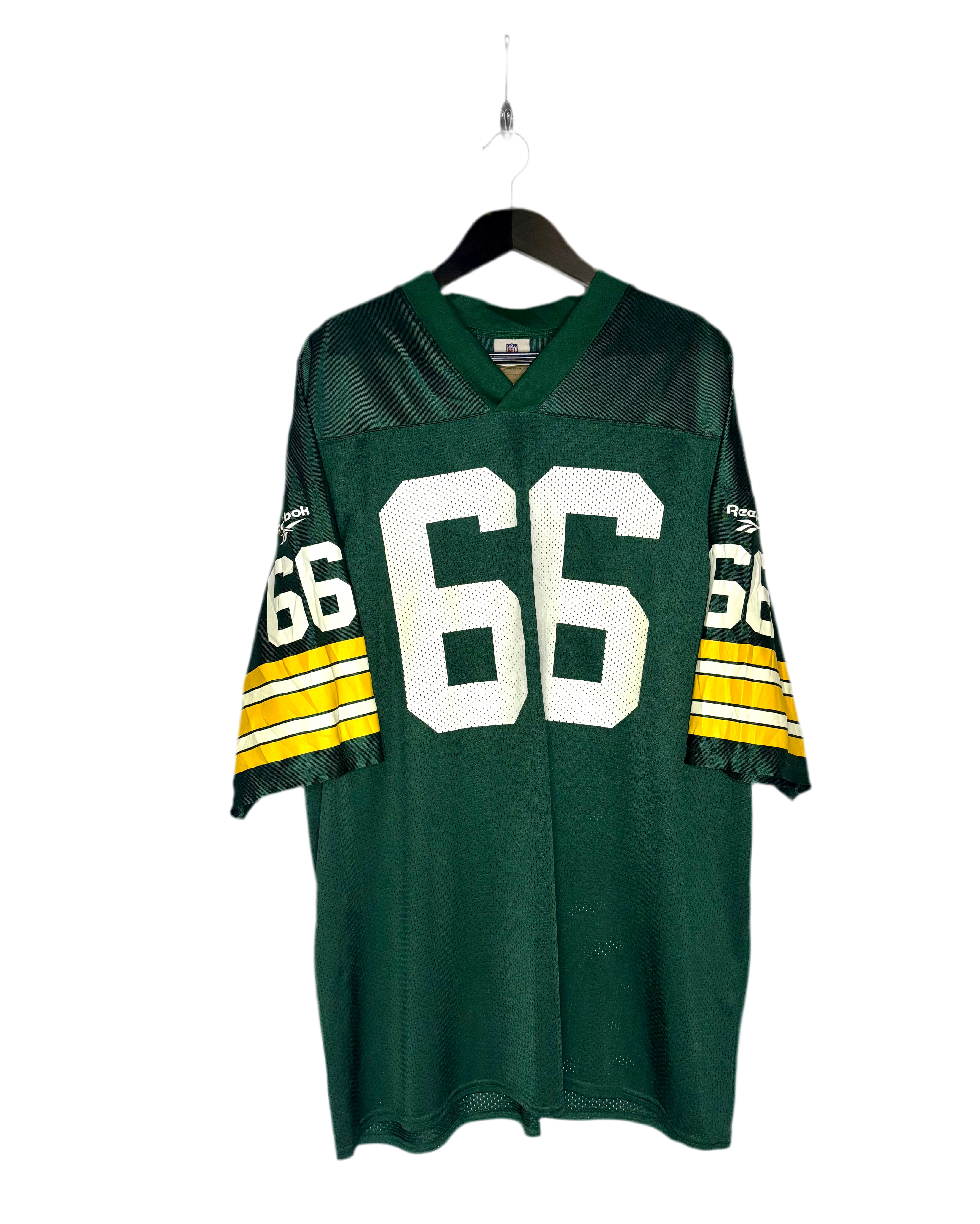 NFL Vintage Green Bay Packers Jersey #66 Ray Nitschke Grün Größe XXL