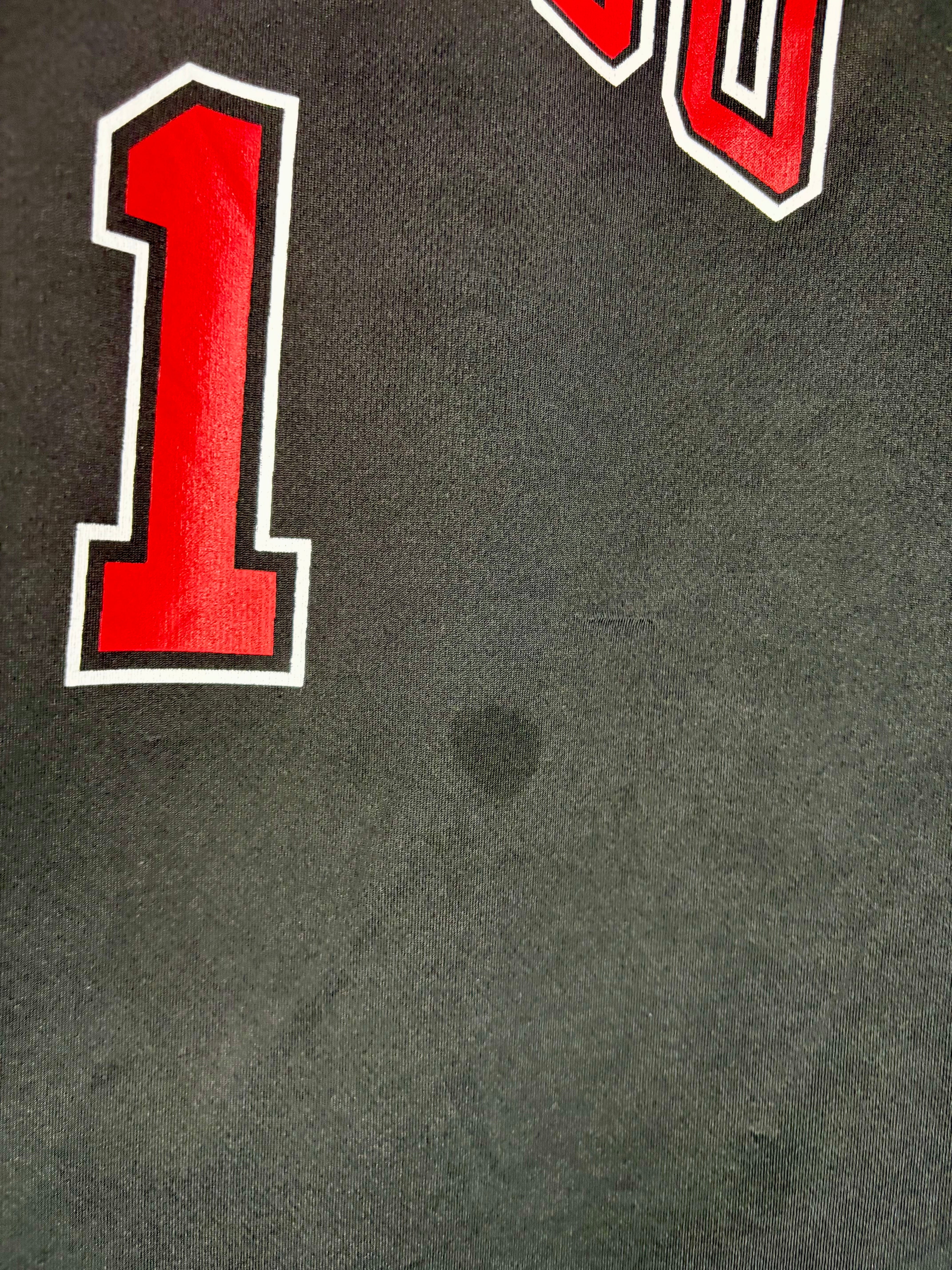 Adidas NBA Chicago Bulls Jersey #1 Derrick Rose Schwarz Größe M Kinder