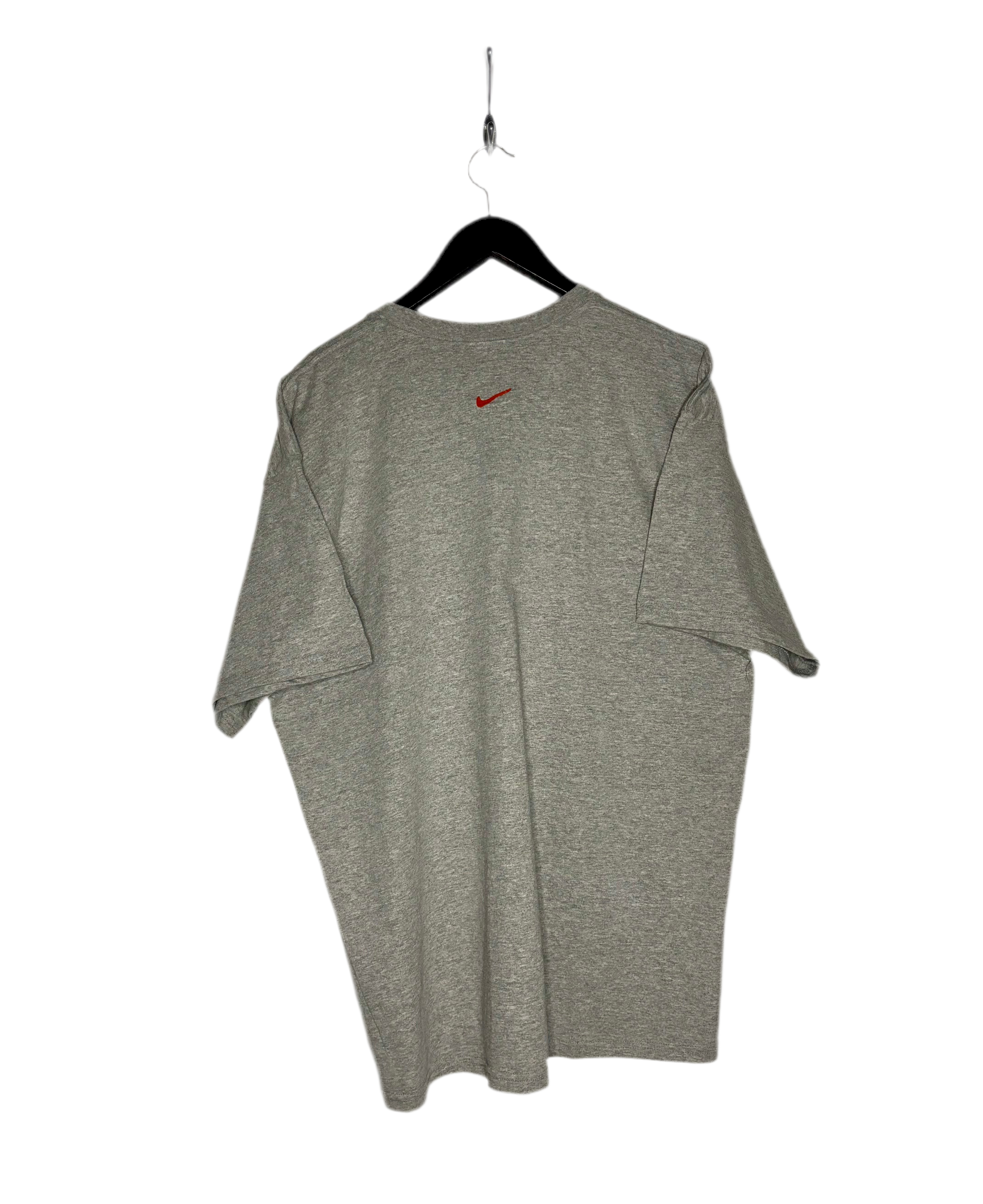 Nike Vintage T-Shirt Team Nike Basketball Grau Größe XL