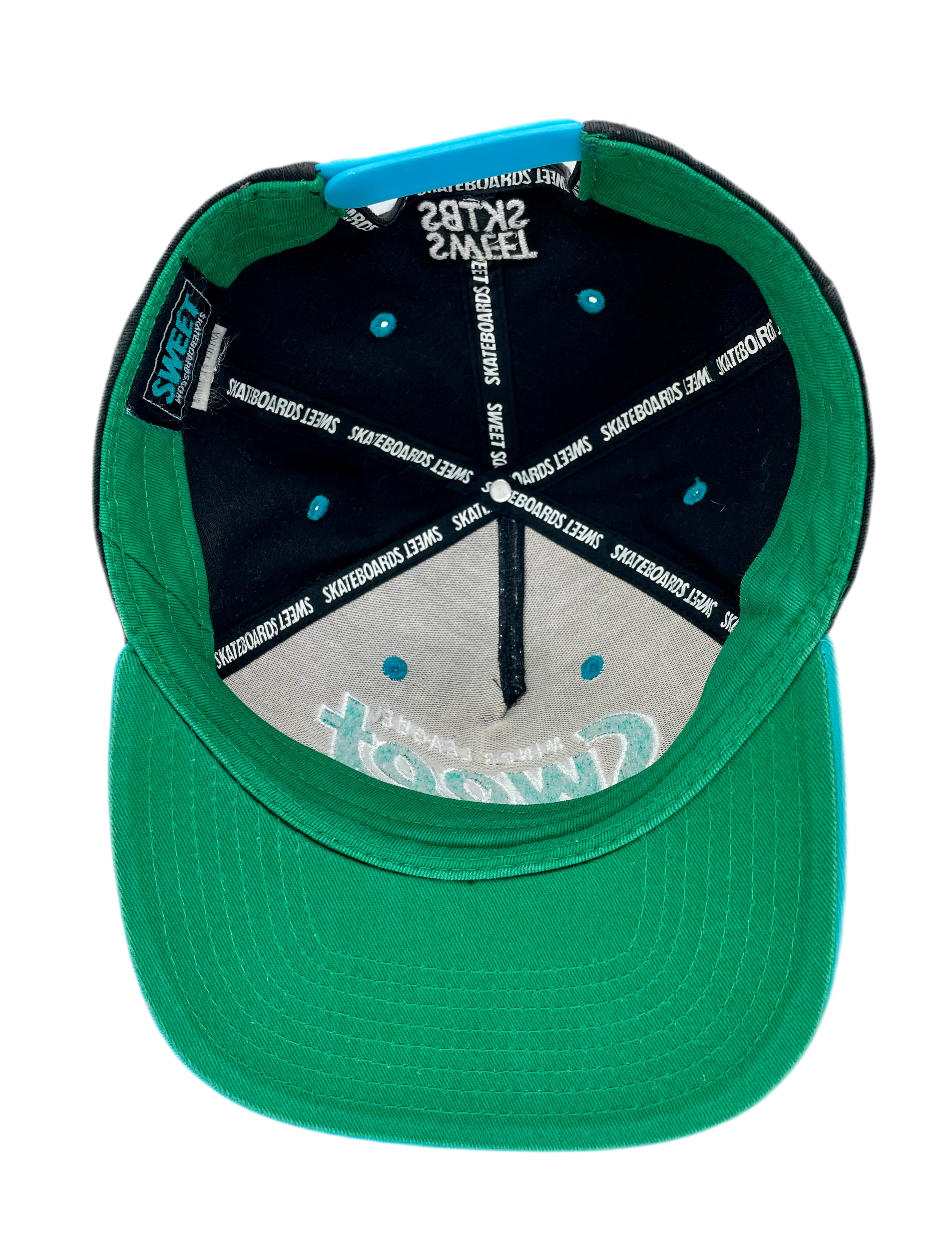 SWEET SKTBS Snapback Schwarz Türkies