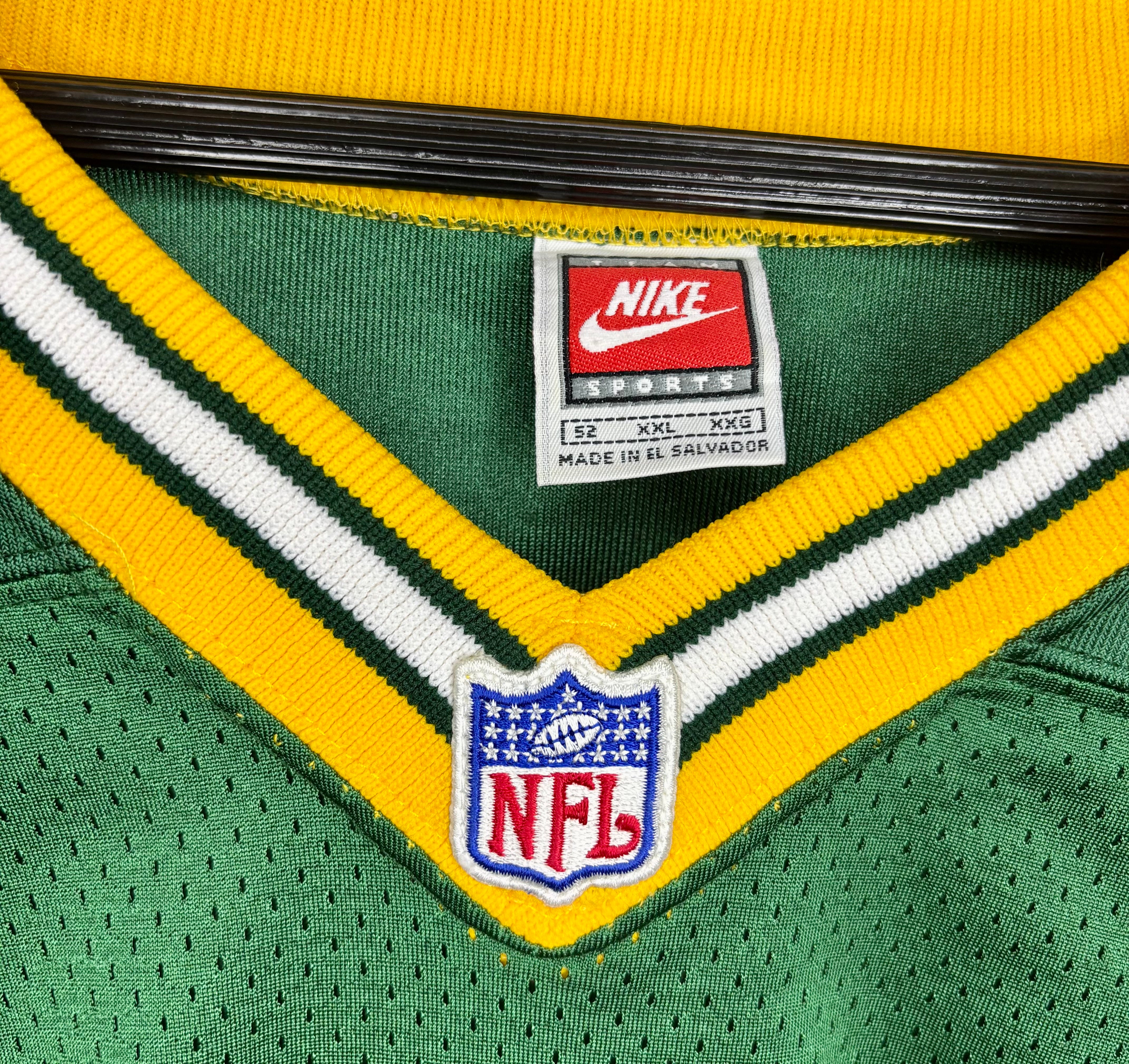 Nike NFL Green Bay Packers Jersey #4 Brett Favre Grün Größe XXL