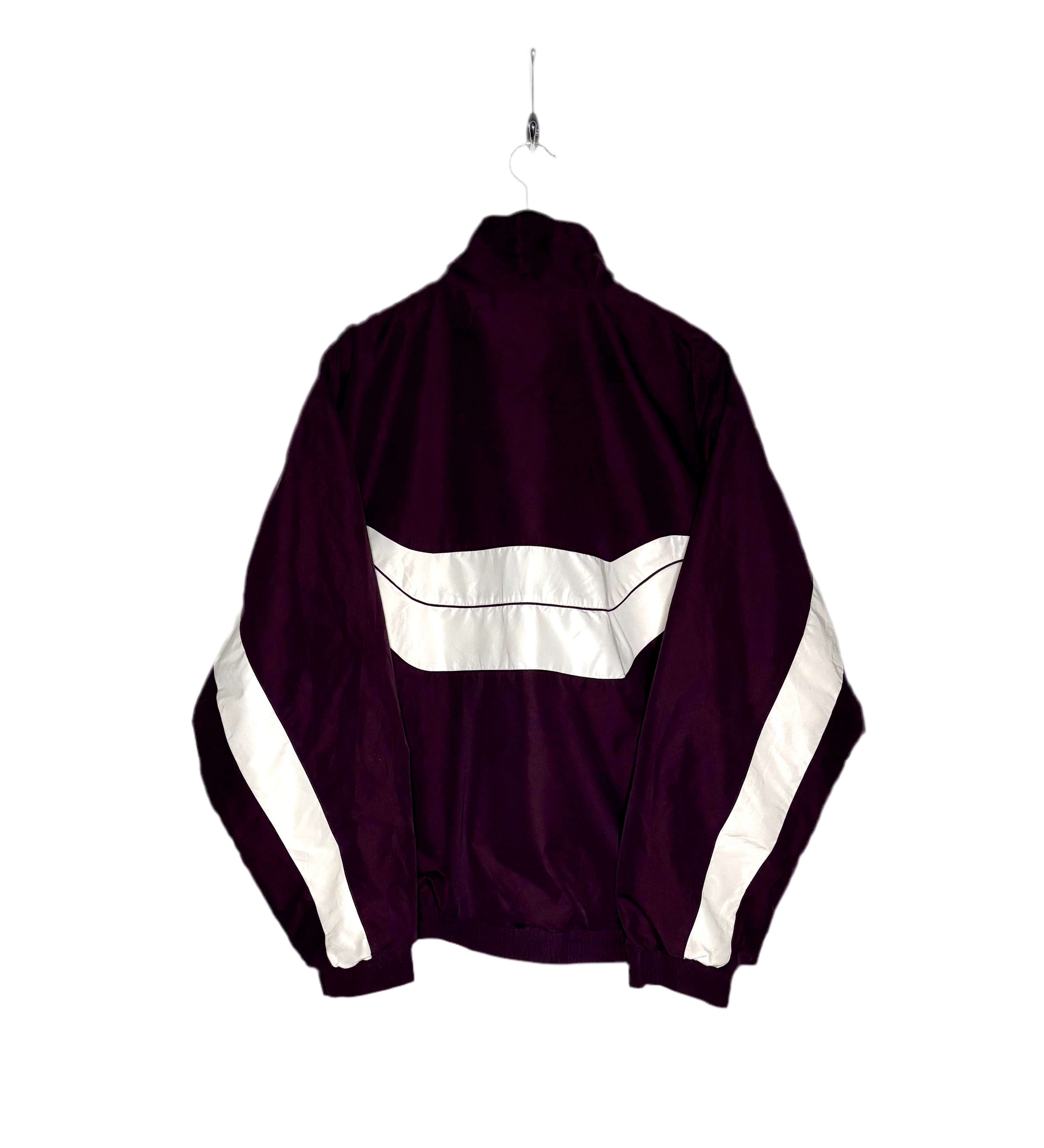 Reebok Vintage VOS Sports Track Jacket Schwarz/Weiß Größe XL