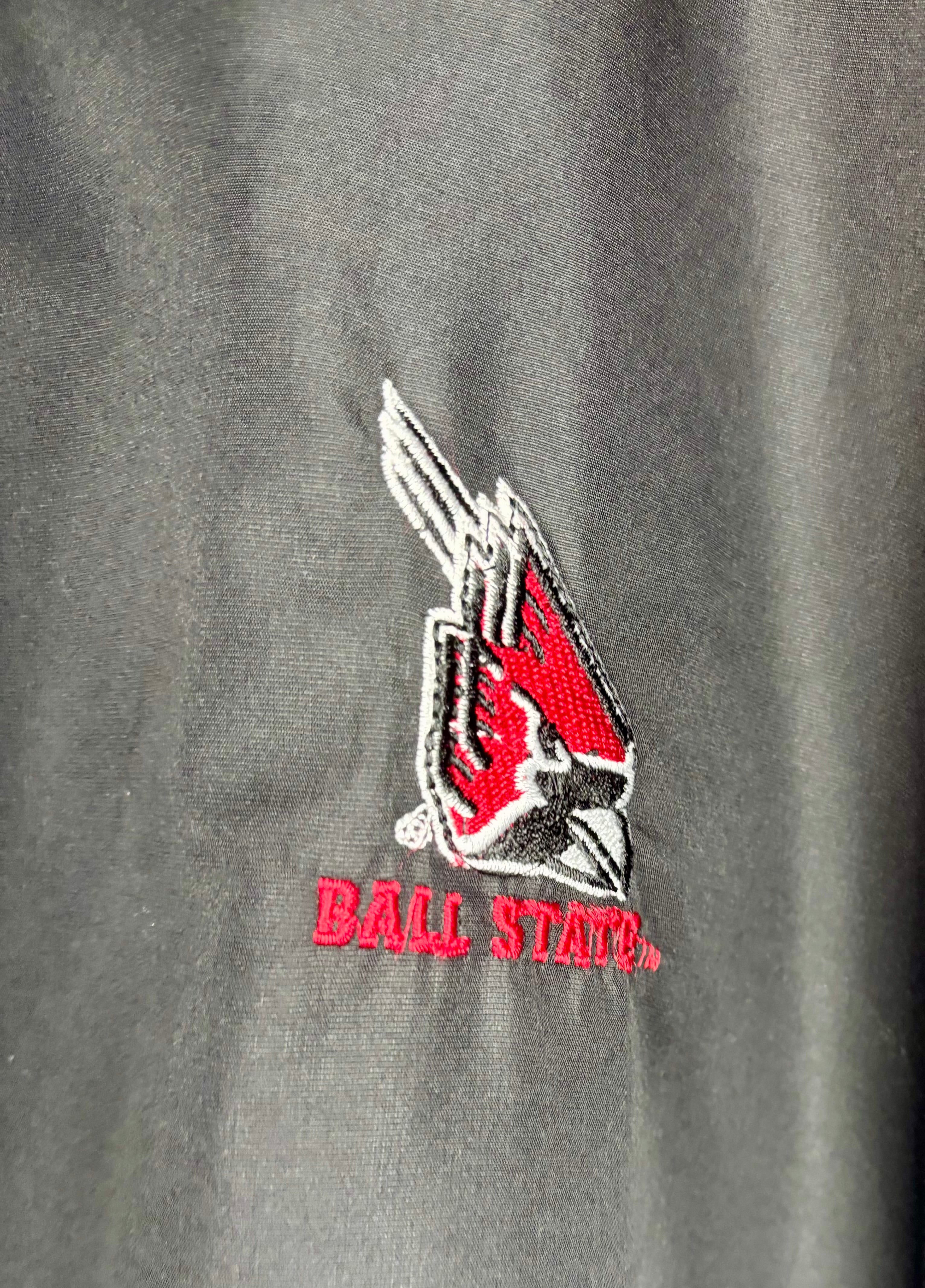 NCAA Ball State Windbreaker Schwarz Größe XL