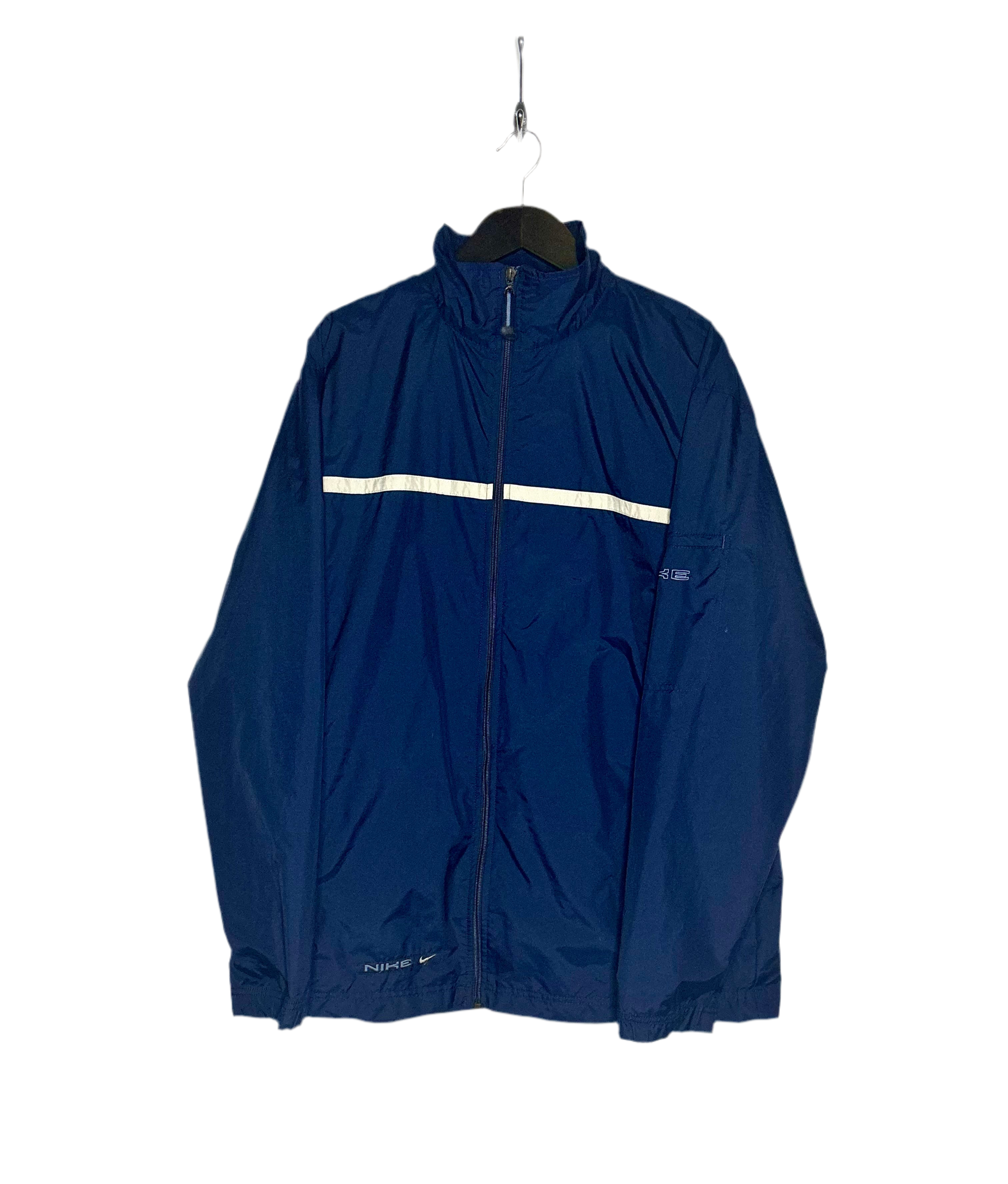 Nike Vintage Windbreaker Navy Blue Größe L