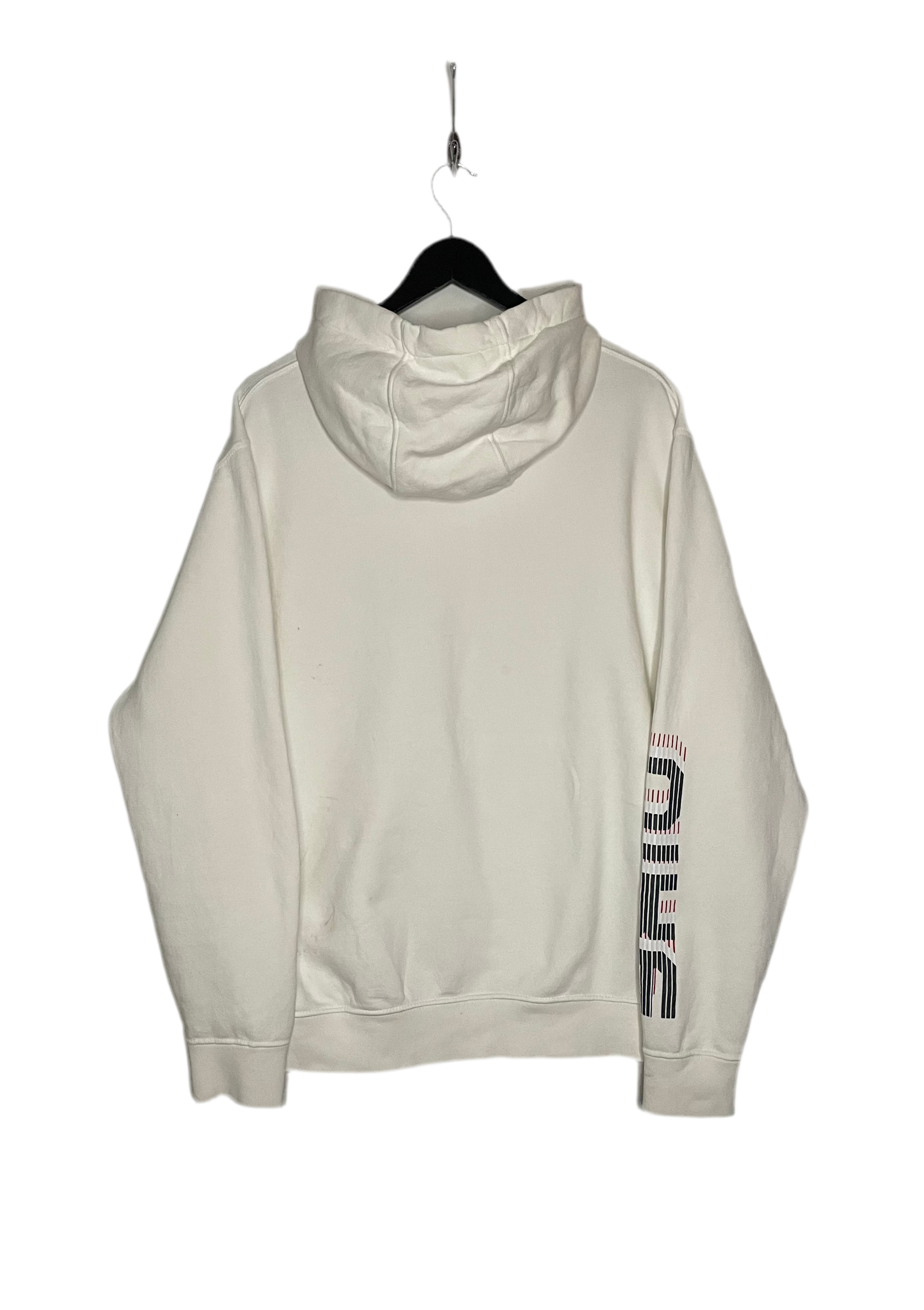 Nike Vintage Hoodie Weiß Größe L