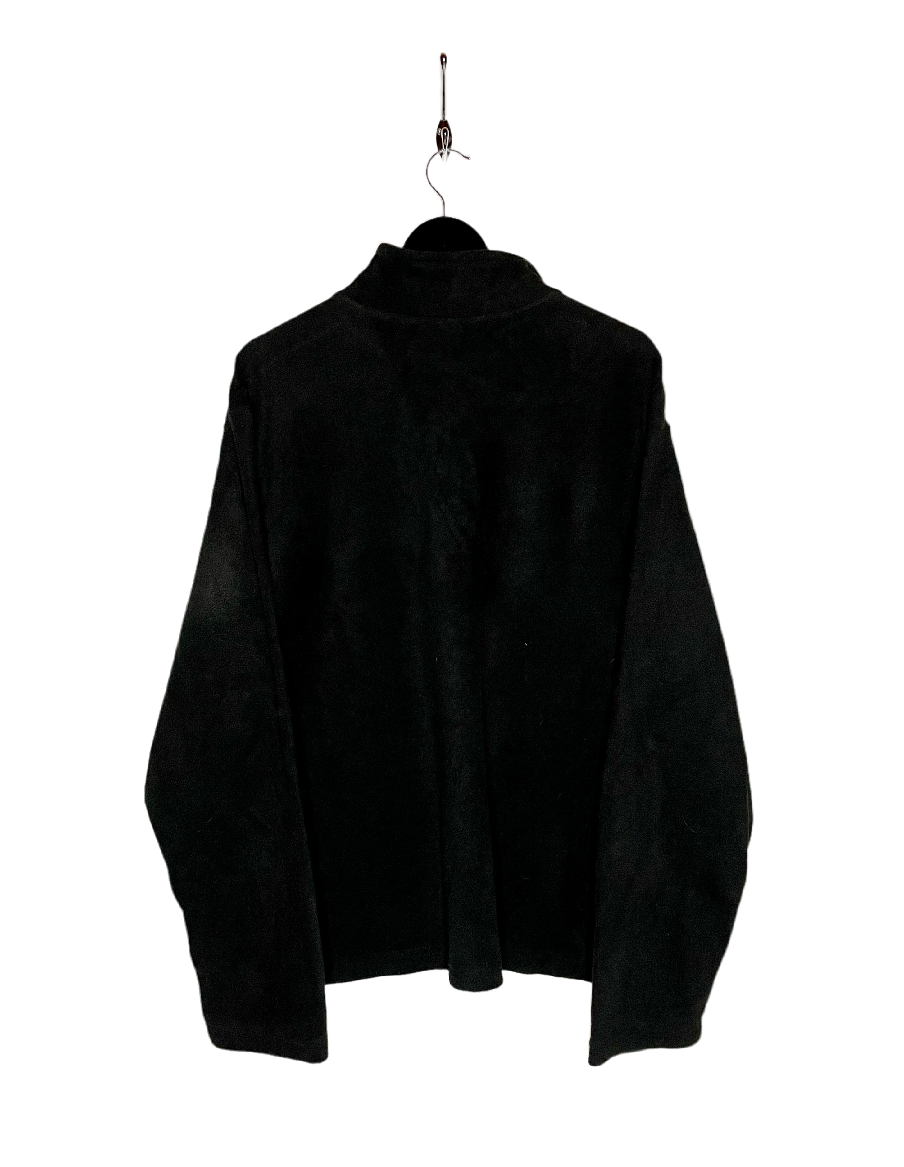 Starter Vintage Q-Zip Fleece Sweater Schwarz Größe XL