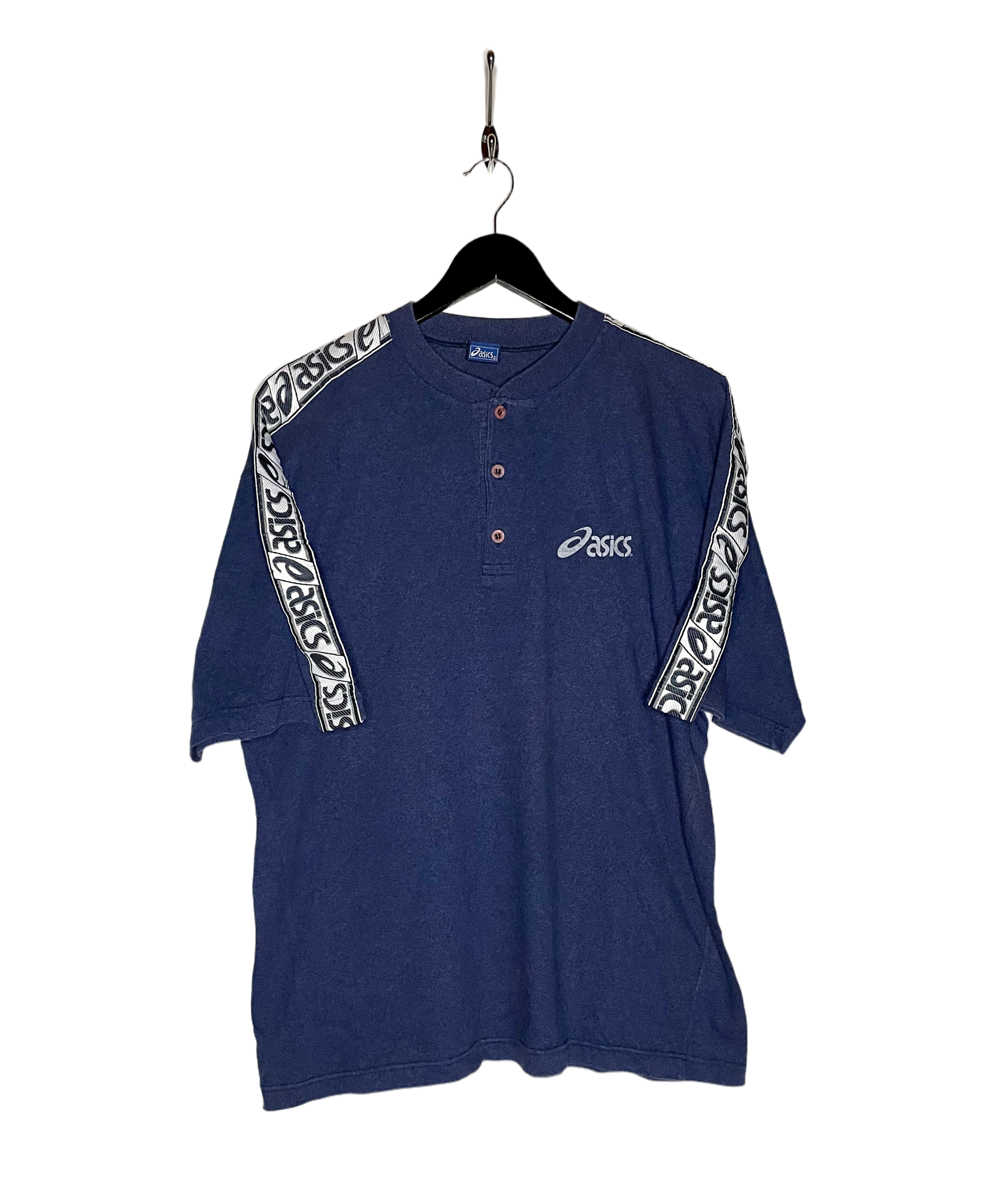 Asics Vintage T-Shirt Blue Size XXL