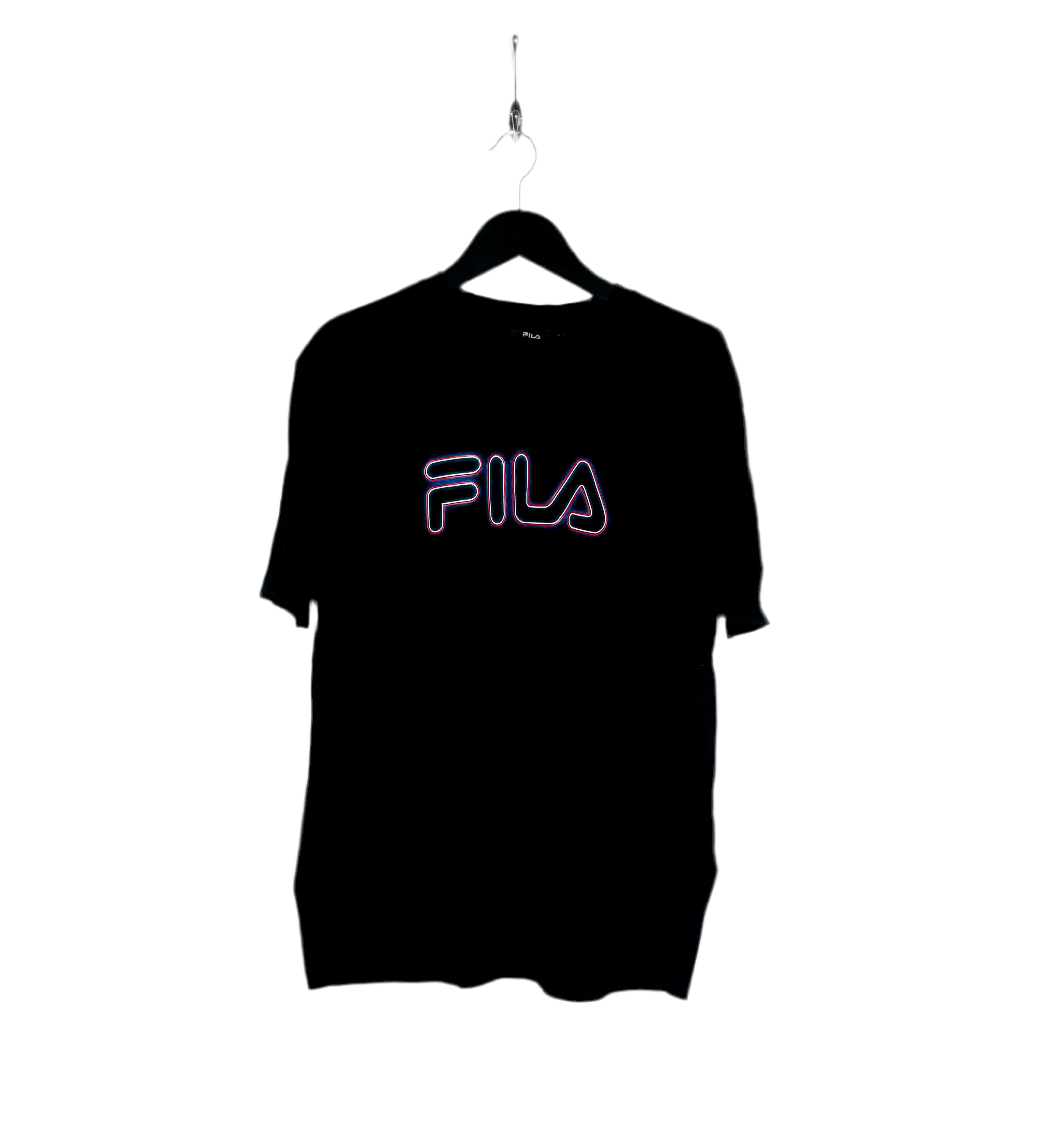 Fila T-Shirt Schwarz Größe L