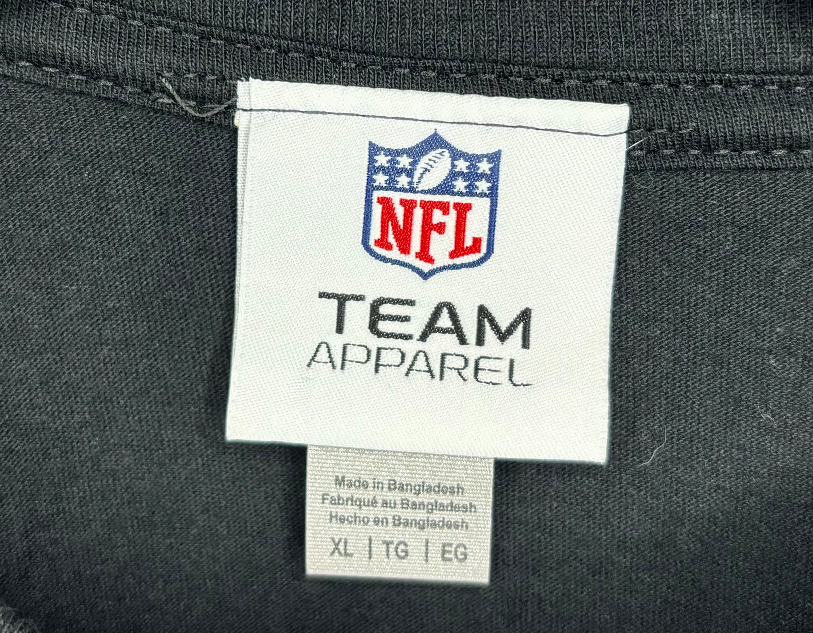 NFL Vintage Las Vegas Raiders T-Shirt Schwarz Größe XL