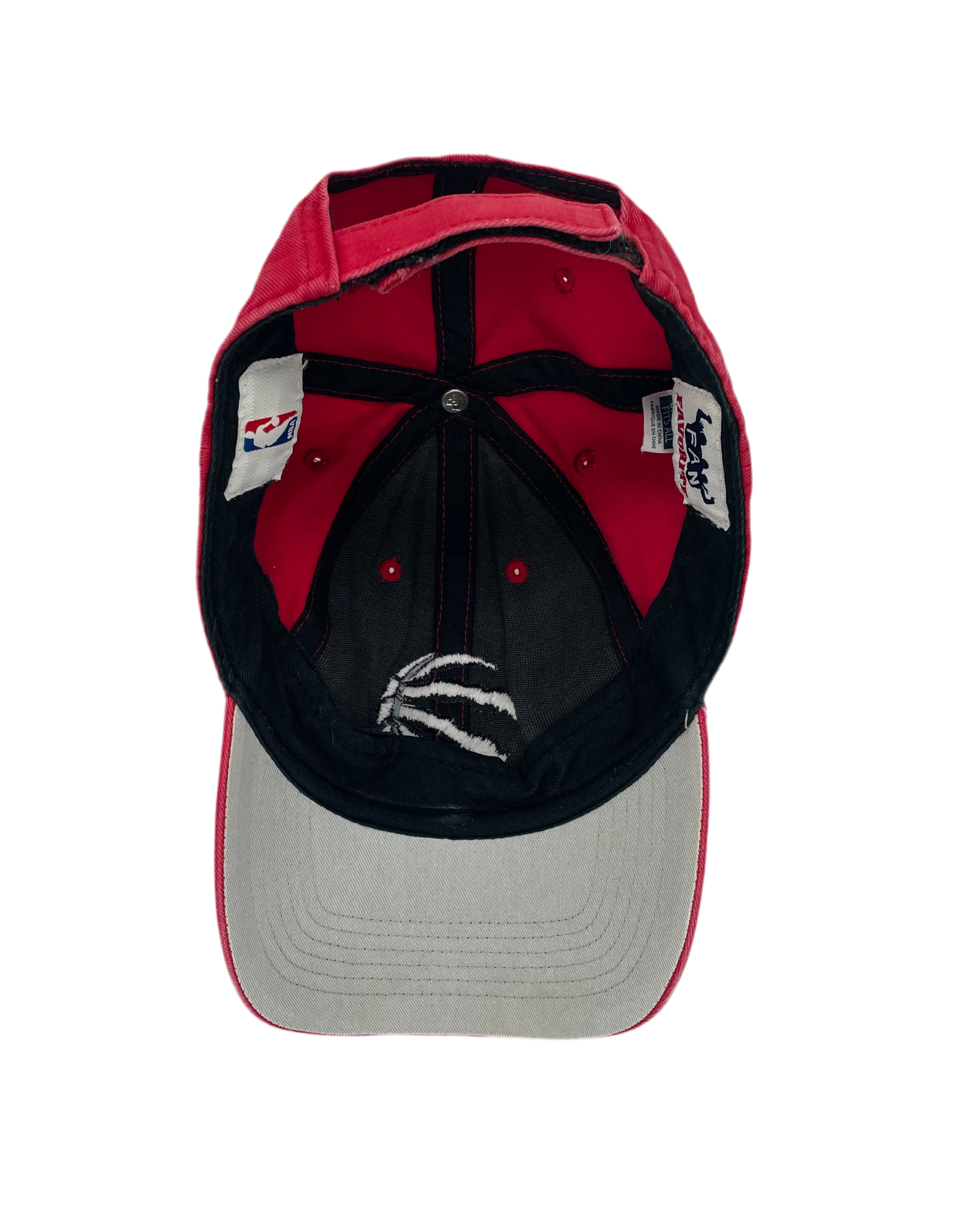 Fan Favorite Toronto Raptors Strapback Rot One Size