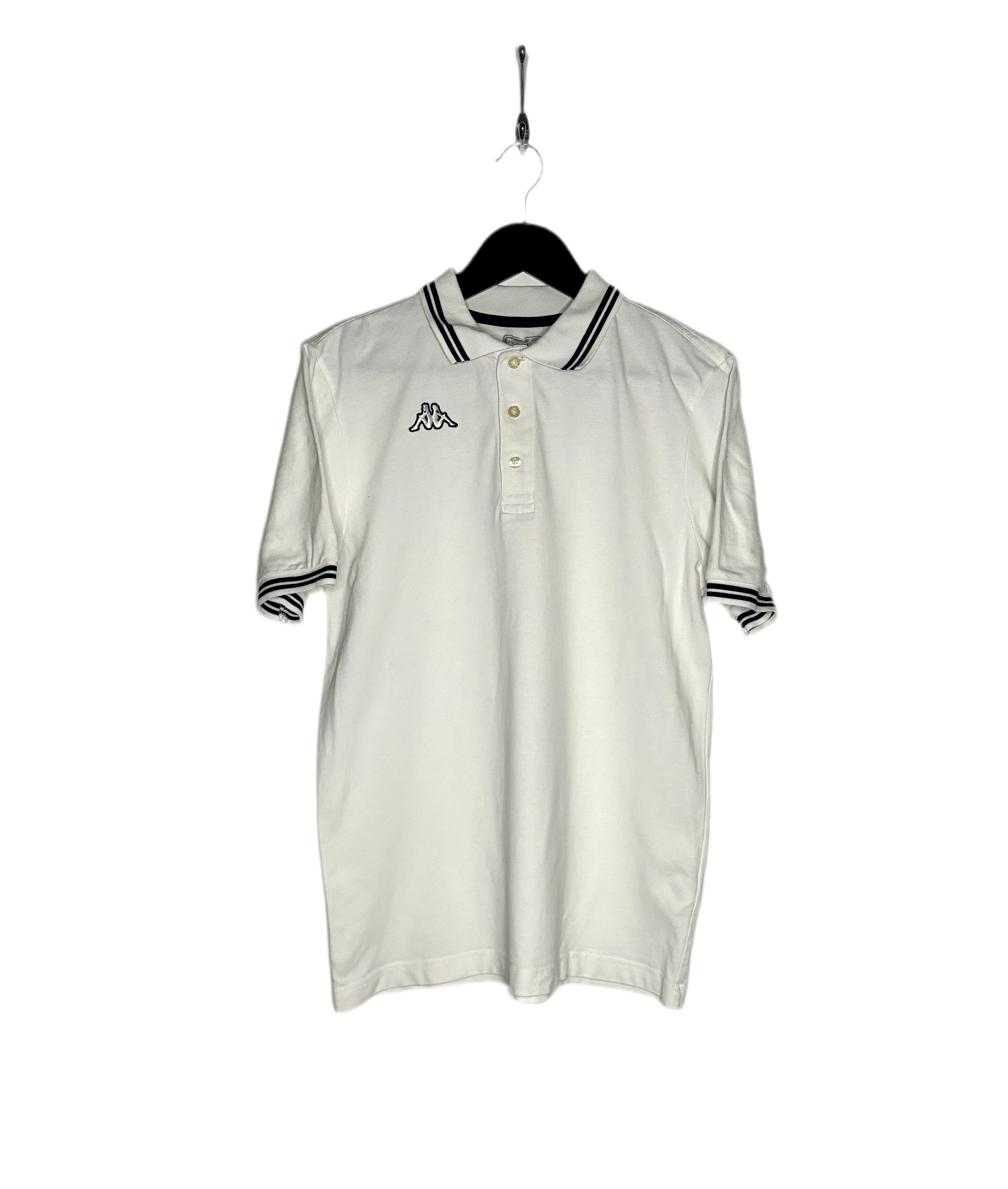 Kappa Polo Shirt Weiß Größe L