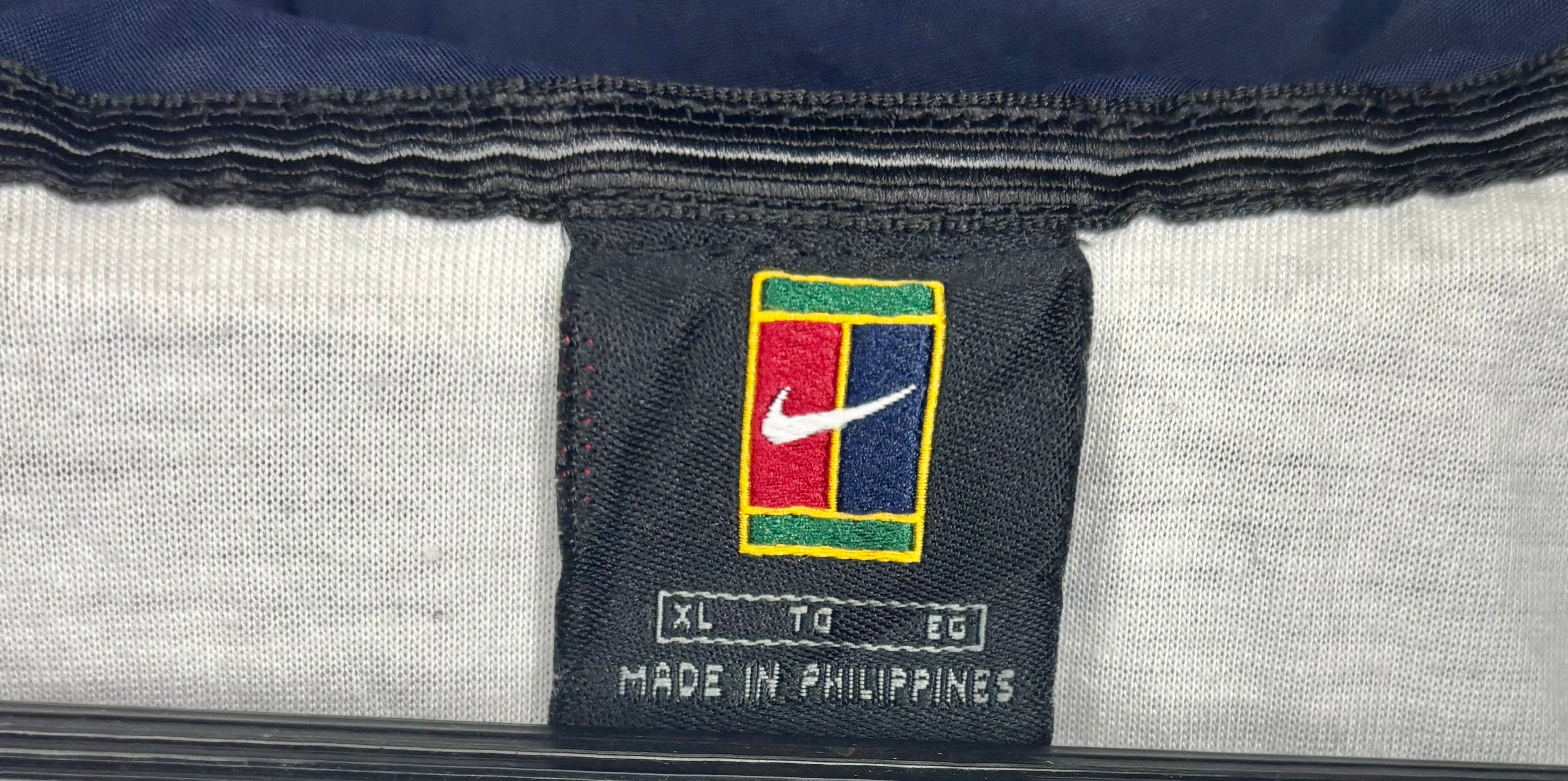 Nike Vintage Trainingsjacke Blau Größe XL