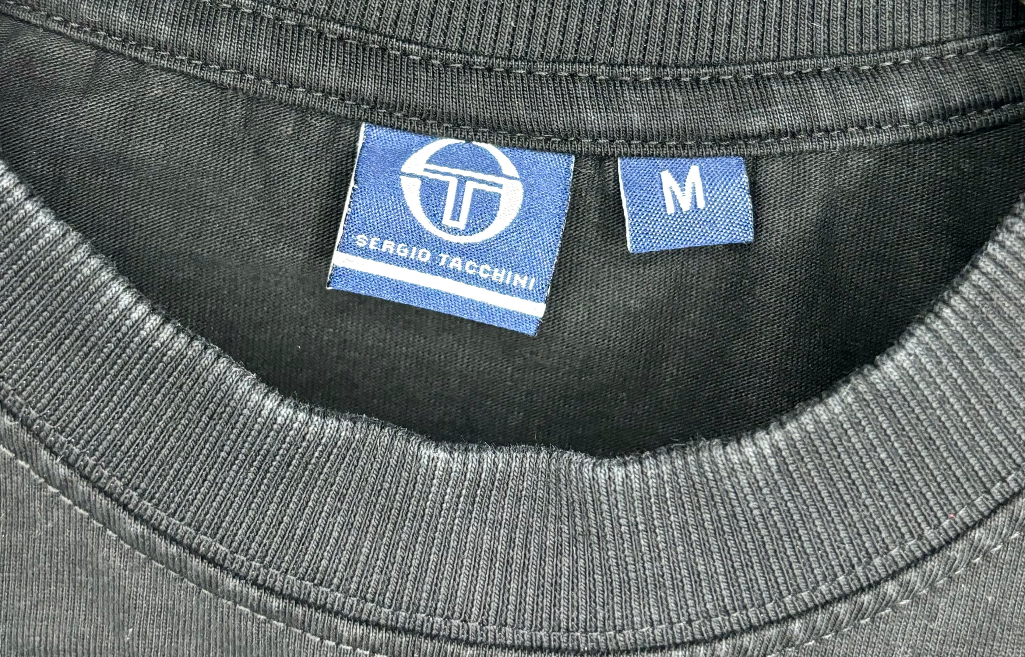 Sergio Tacchini T-Shirt Schwarz Größe M