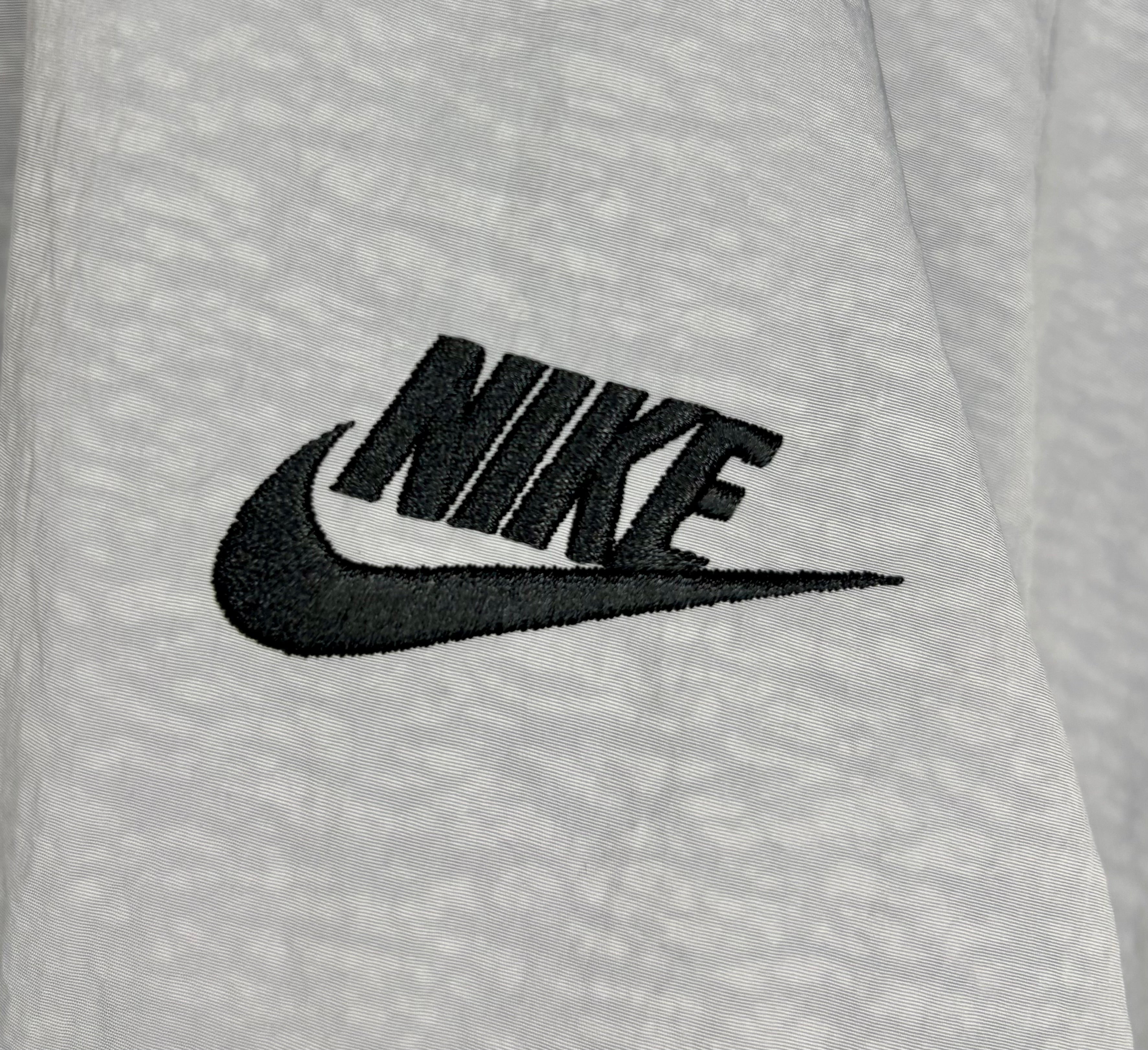 Nike Vintage Windbreaker Jacke Grau Größe L