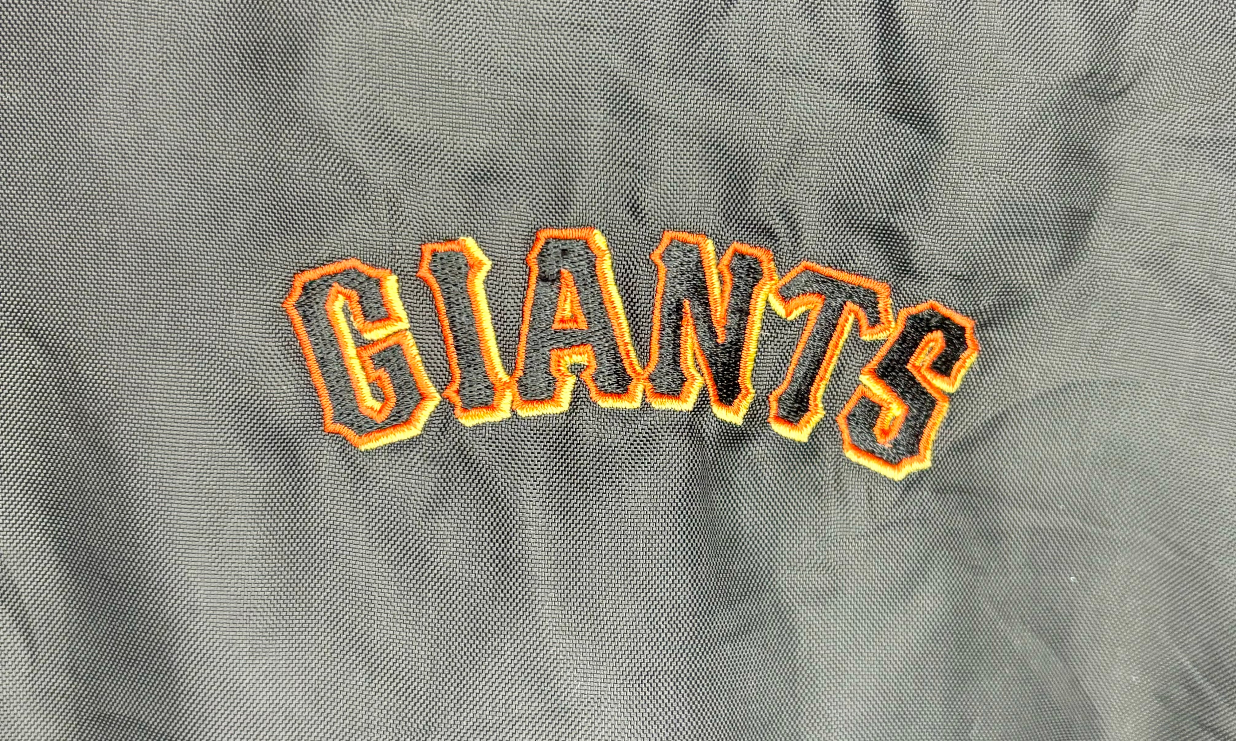 Majestic MLB San Franciso Giants Bomber Jacke Schwarz Größe XL
