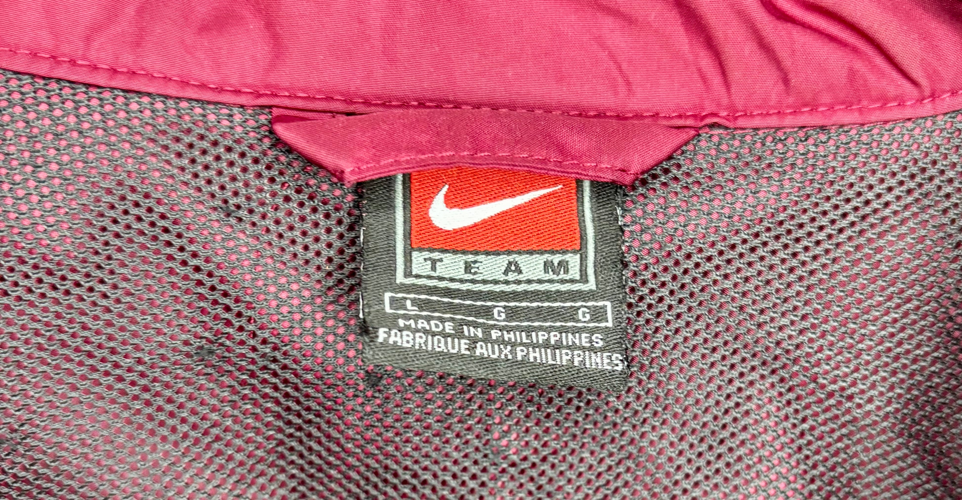 Nike Vintage Loyola Volleyball Windbreaker Rot Größe L