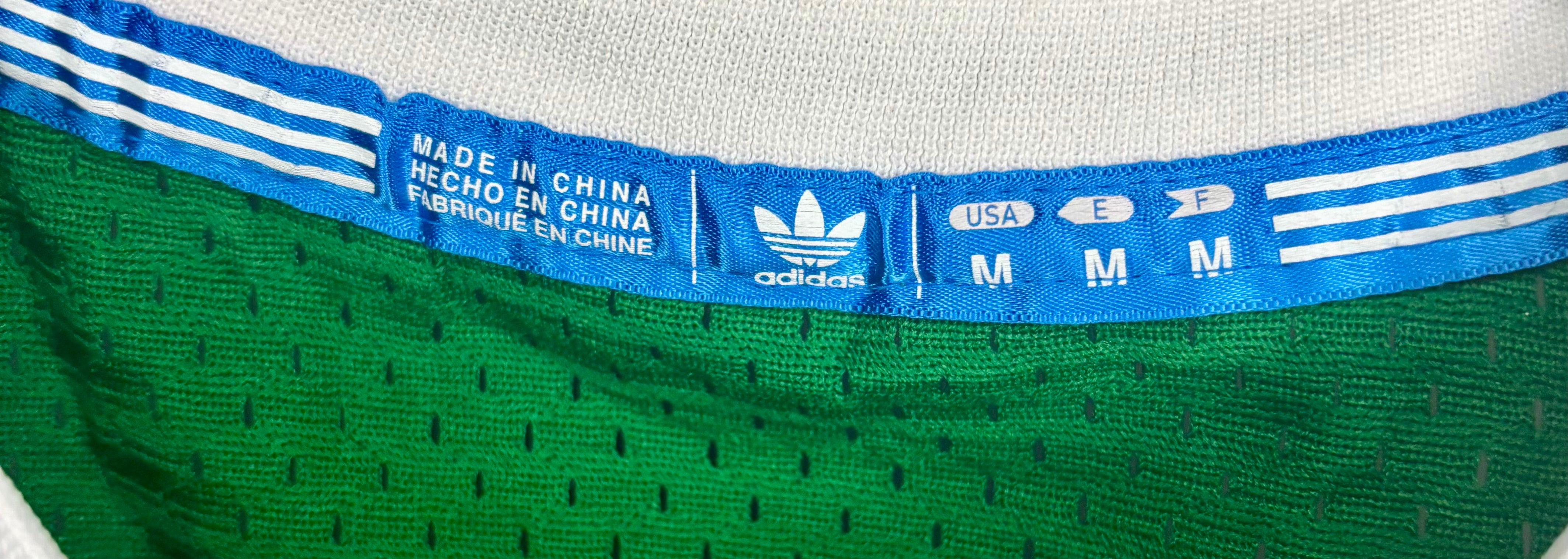 Adidas Vintage NBA Hardwood Classics Boston Celtics Jersey #33 Larry Bird Grün Größe M Kinder