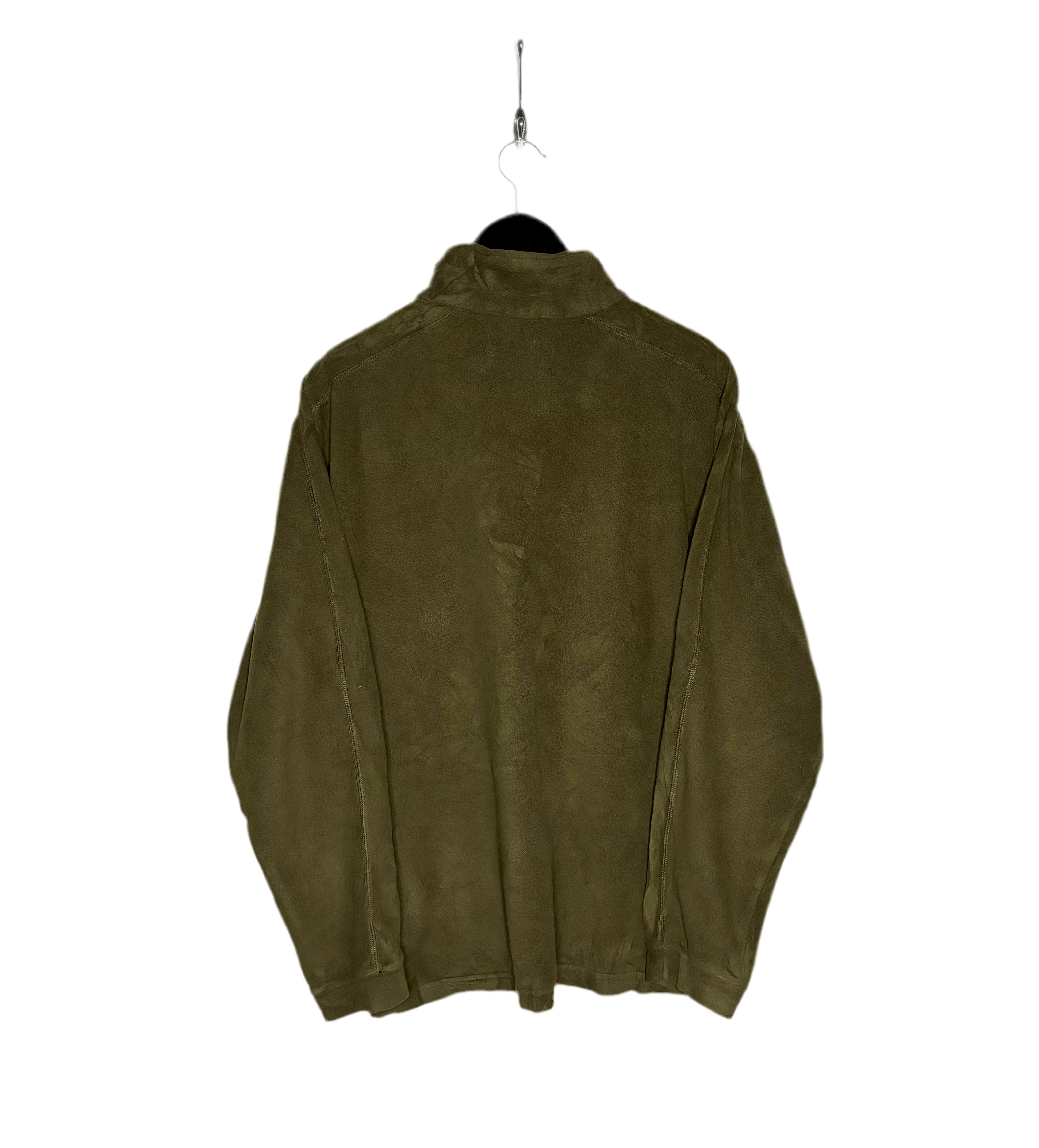 Columbia Q-Zip Fleece Sweater Braun Größe L