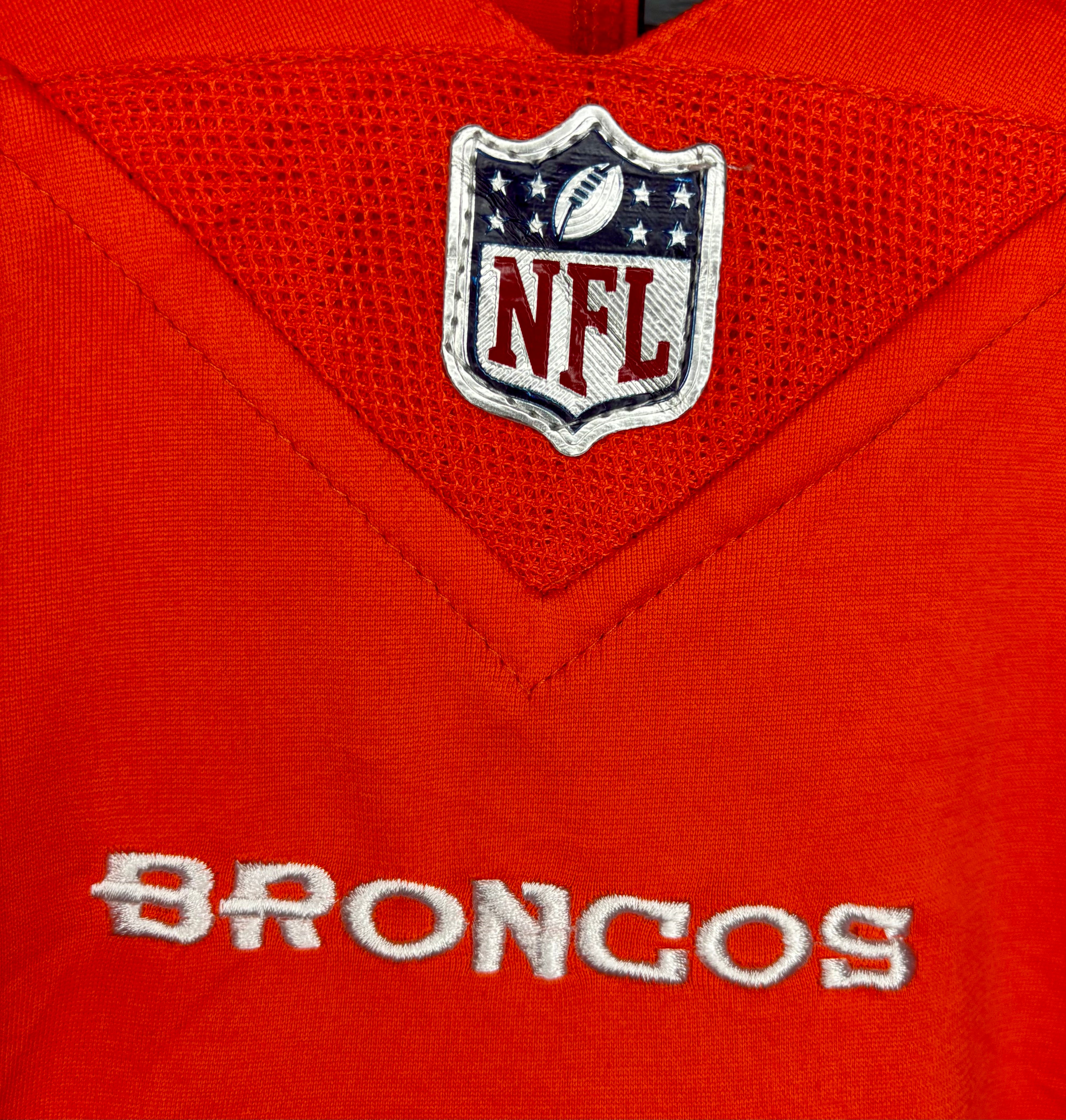 Nike NFL Denver Broncos Jersey #3 Russell Wilson Orange Größe XXXL