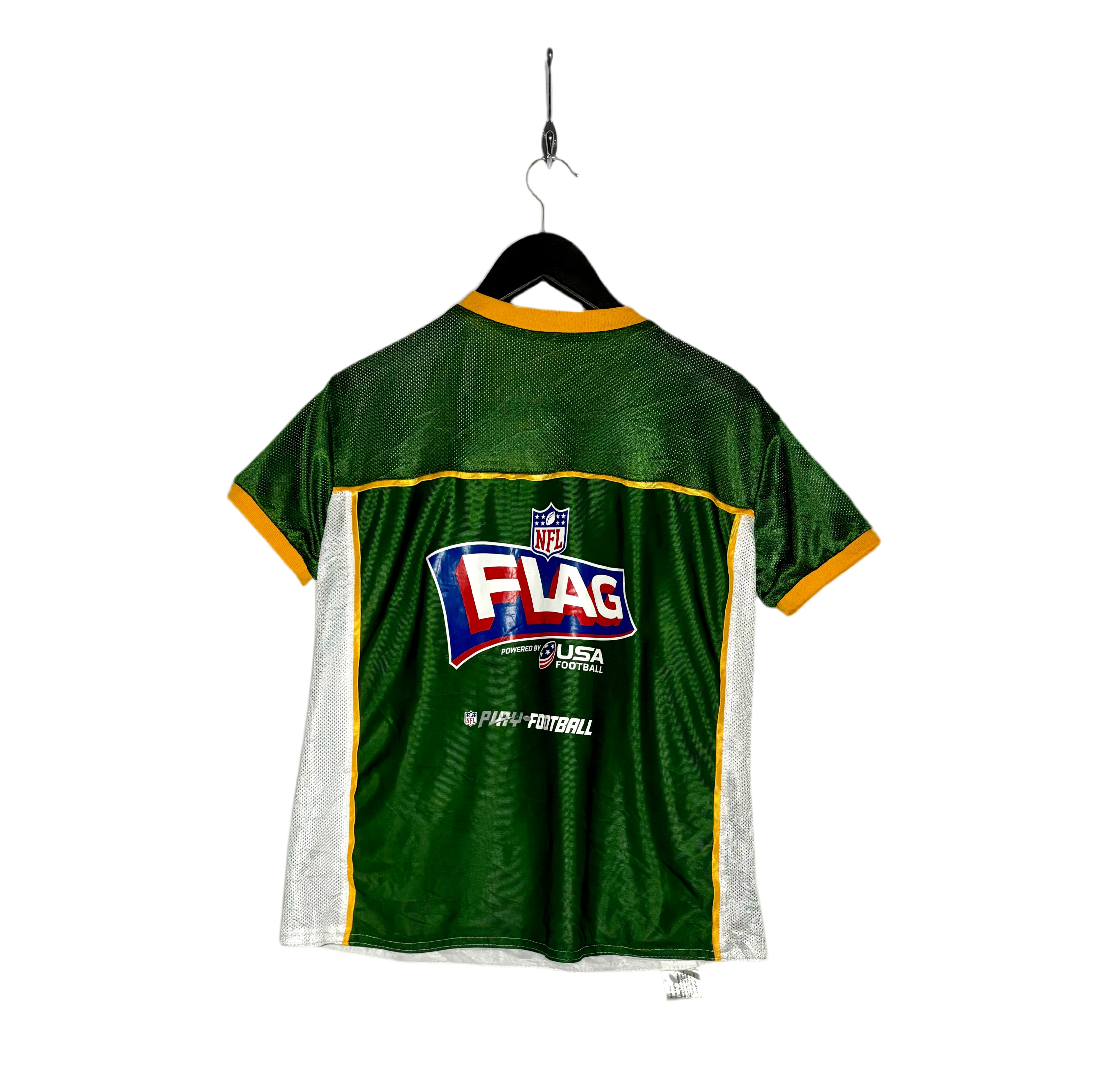 Green Bay Packers Flag Football Jersey Grün Größe M Kinder