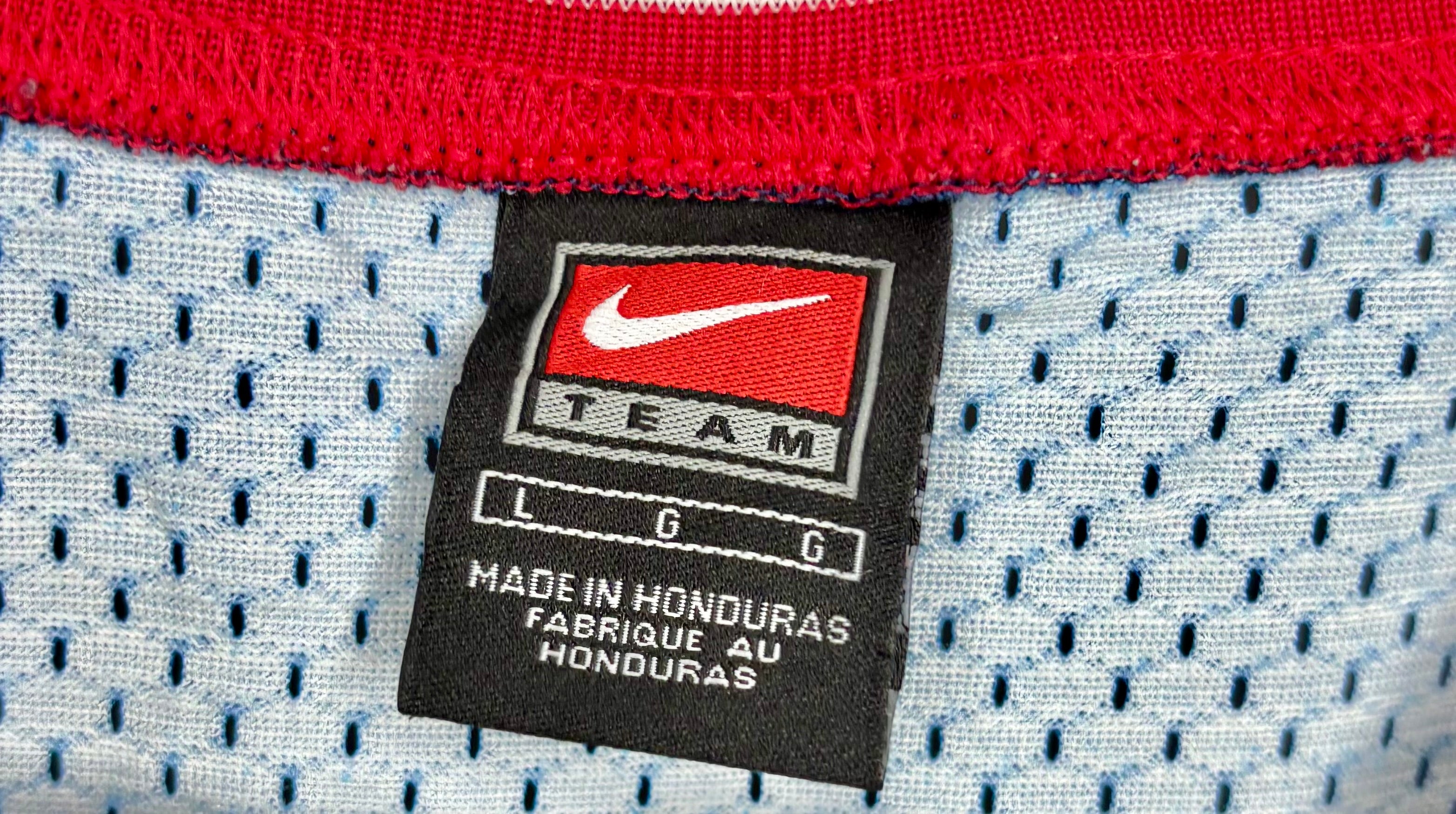 Nike NBA Detroit Pistons Jersey #3 Ben Wallace Blau Größe L