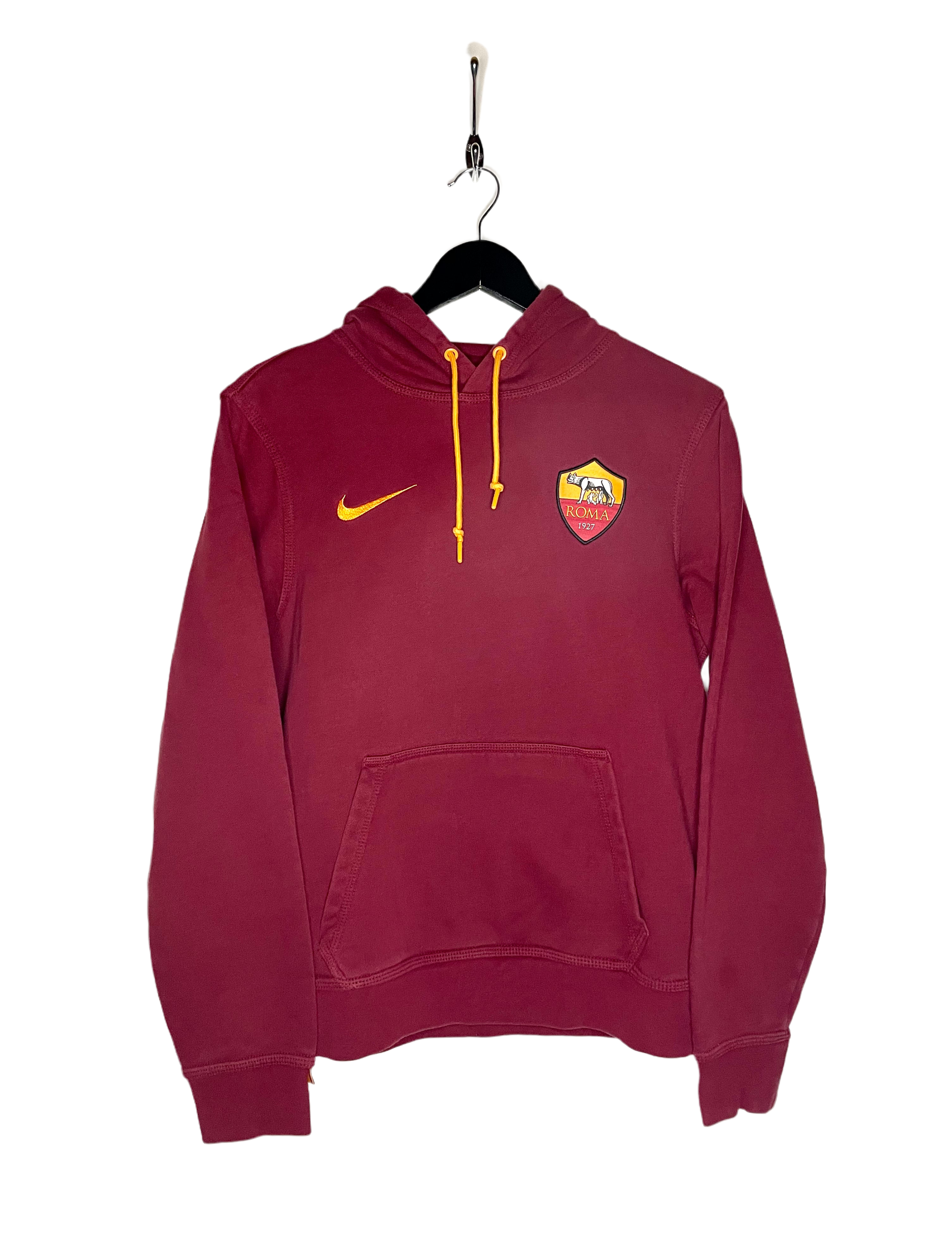 Nike Hoodie AS Roma Wine Red Size S