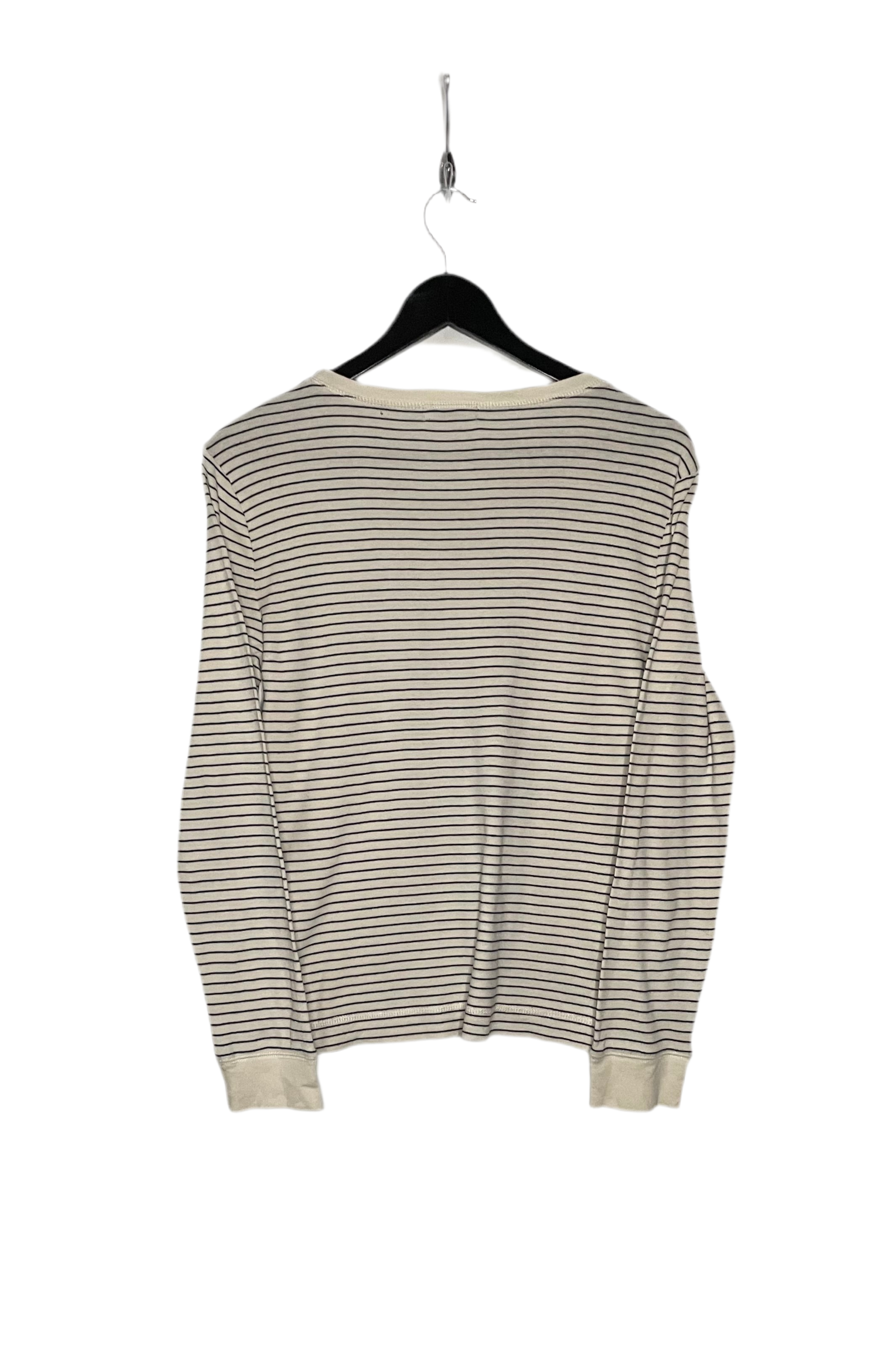 Ralph Lauren Longsleeve Weiß/Blau gestreift Damen Größe M