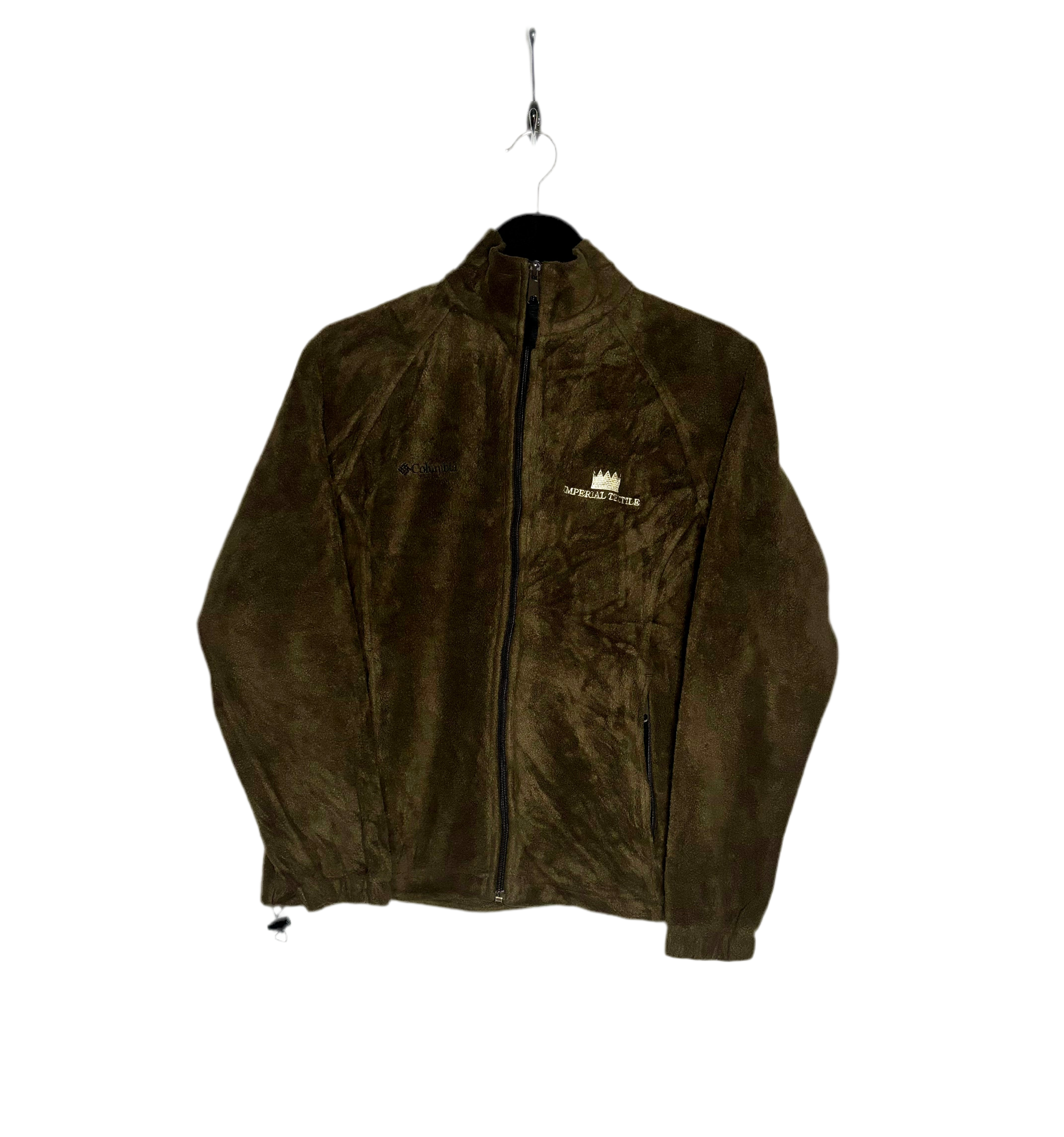 Columbia Imperial Textile Damen Fleece Jacke Braun Größe S