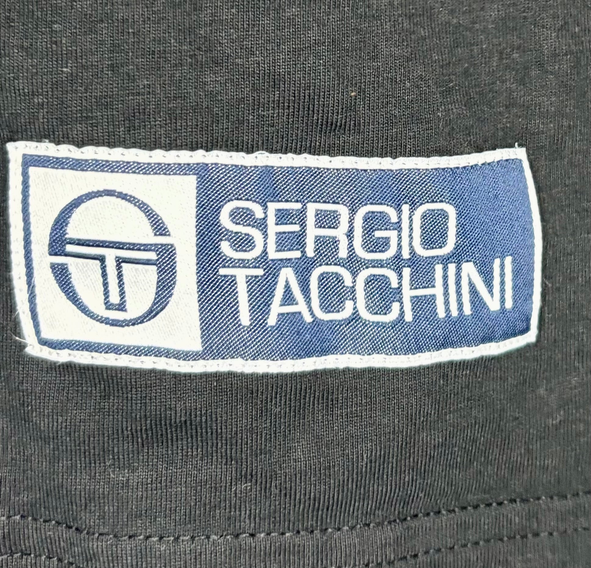 Sergio Tacchini T-Shirt Schwarz Größe M